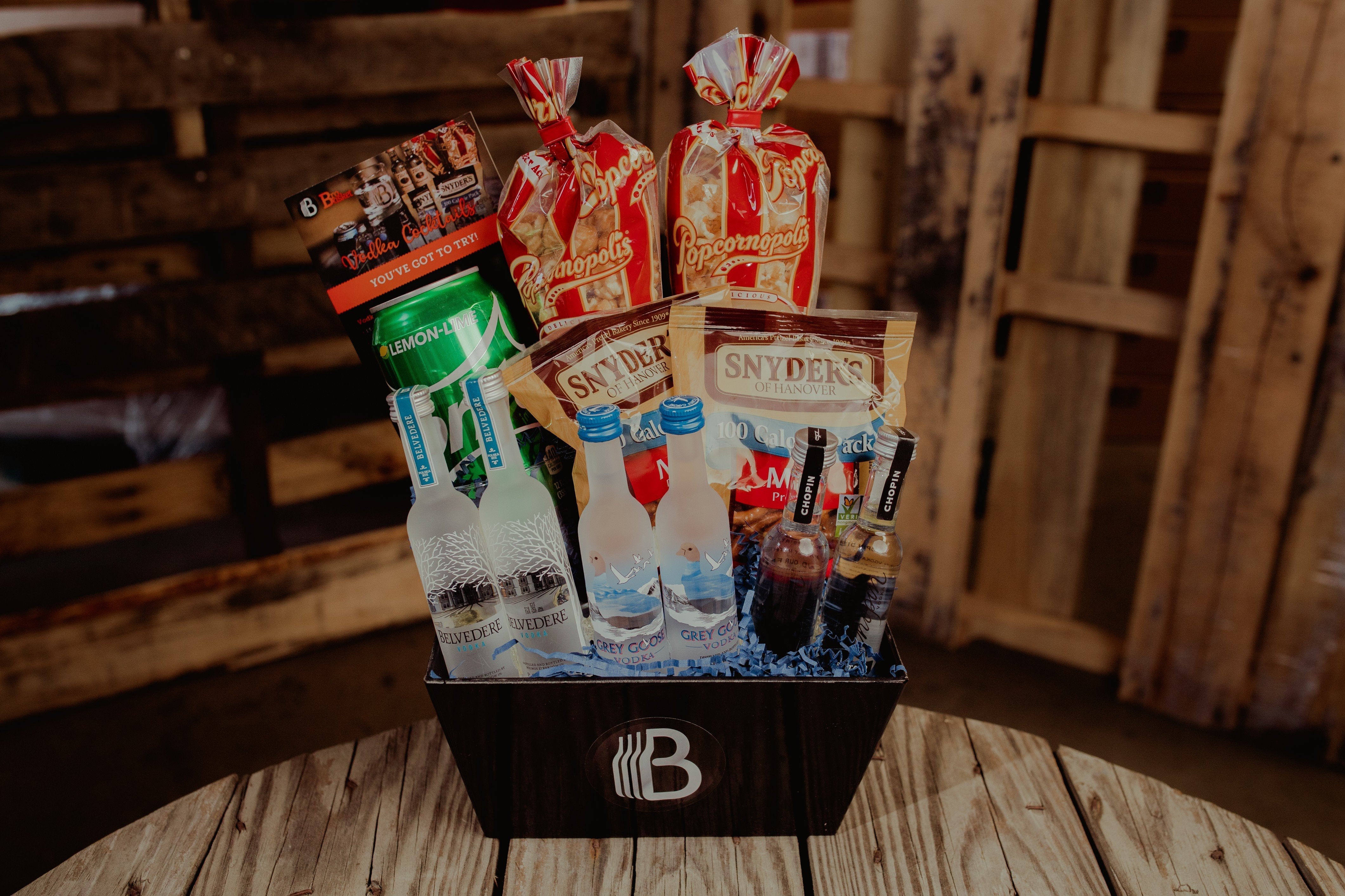 The Vodka Sampler Gift Basket