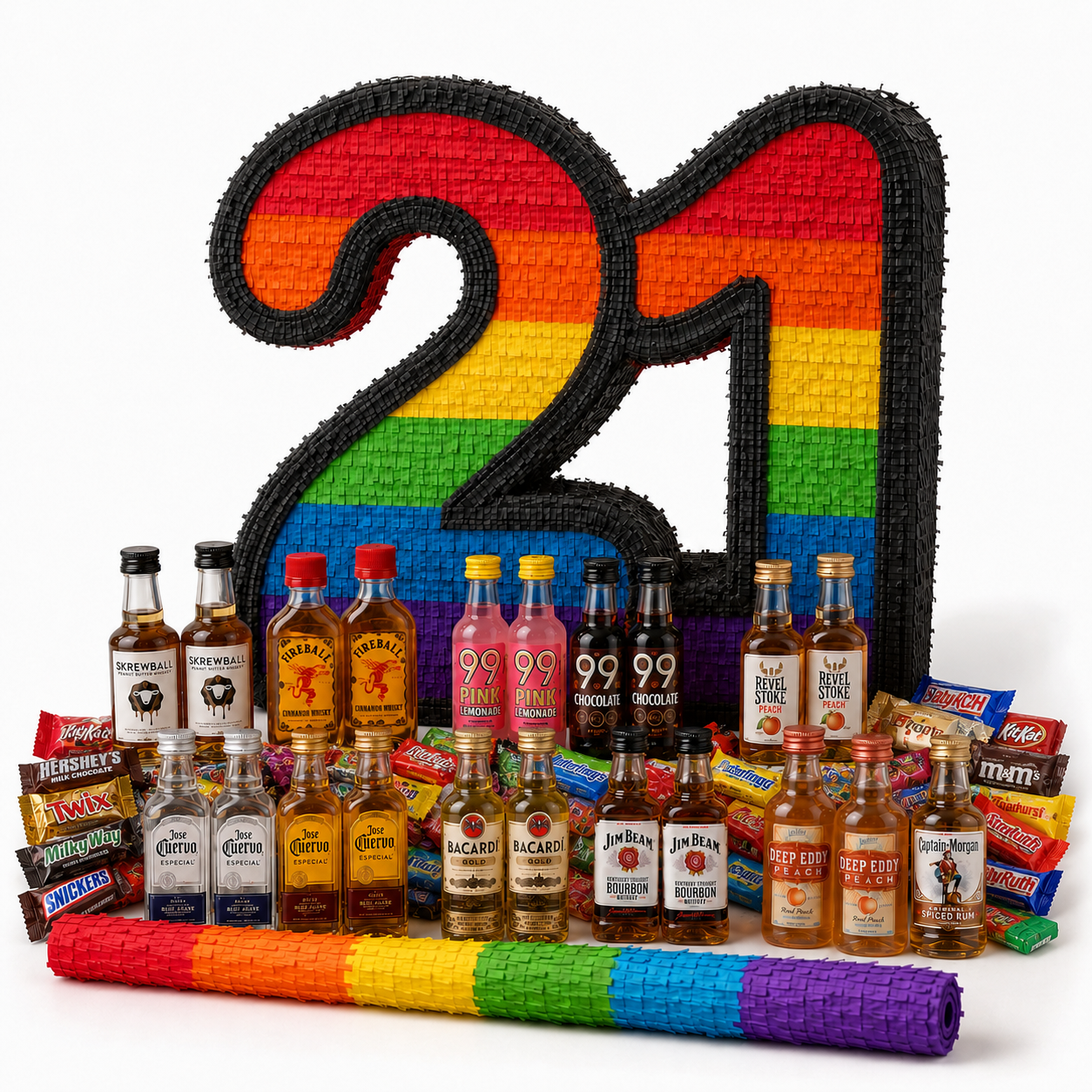 21st Birthday Gift - Boozy Pinata