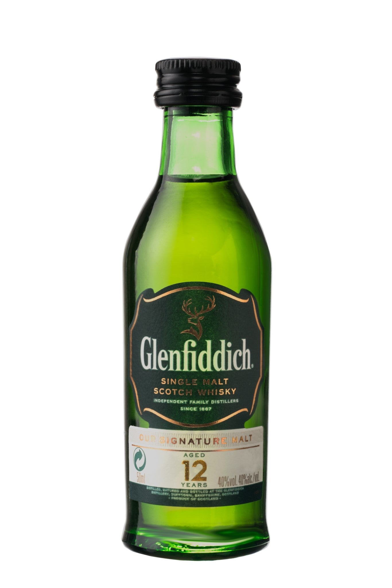 Glenfiddich 12yr Scotch Whiskey 50ml