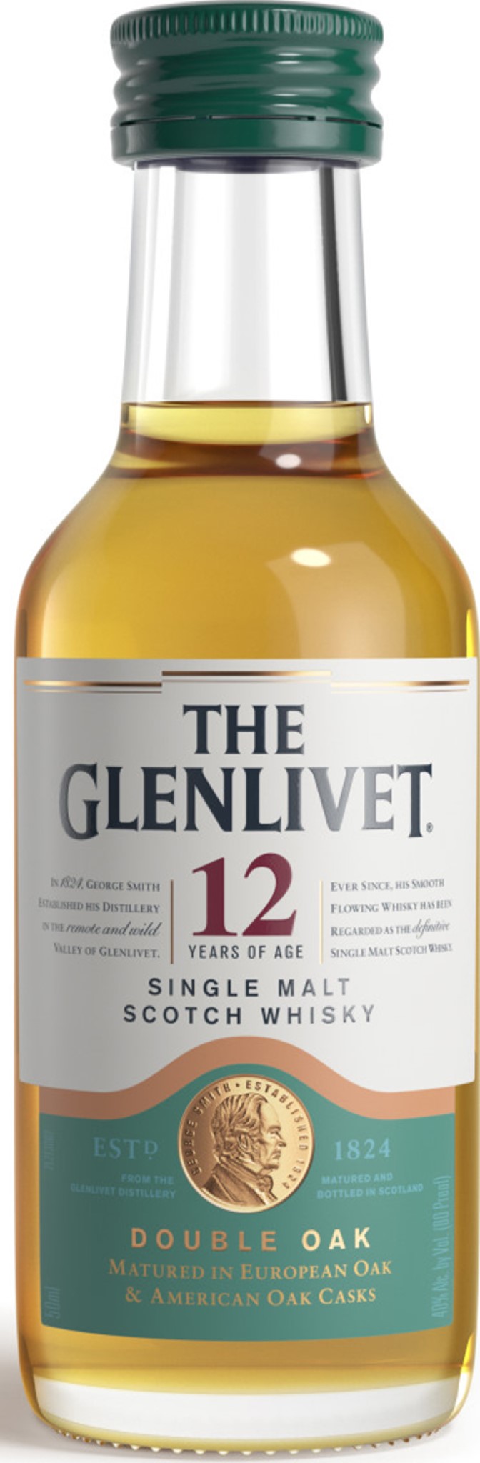 Glenlivet 12YR Scotch Whiskey 50ml