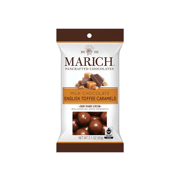 Marich Milk Chocolate English Toffee Caramels