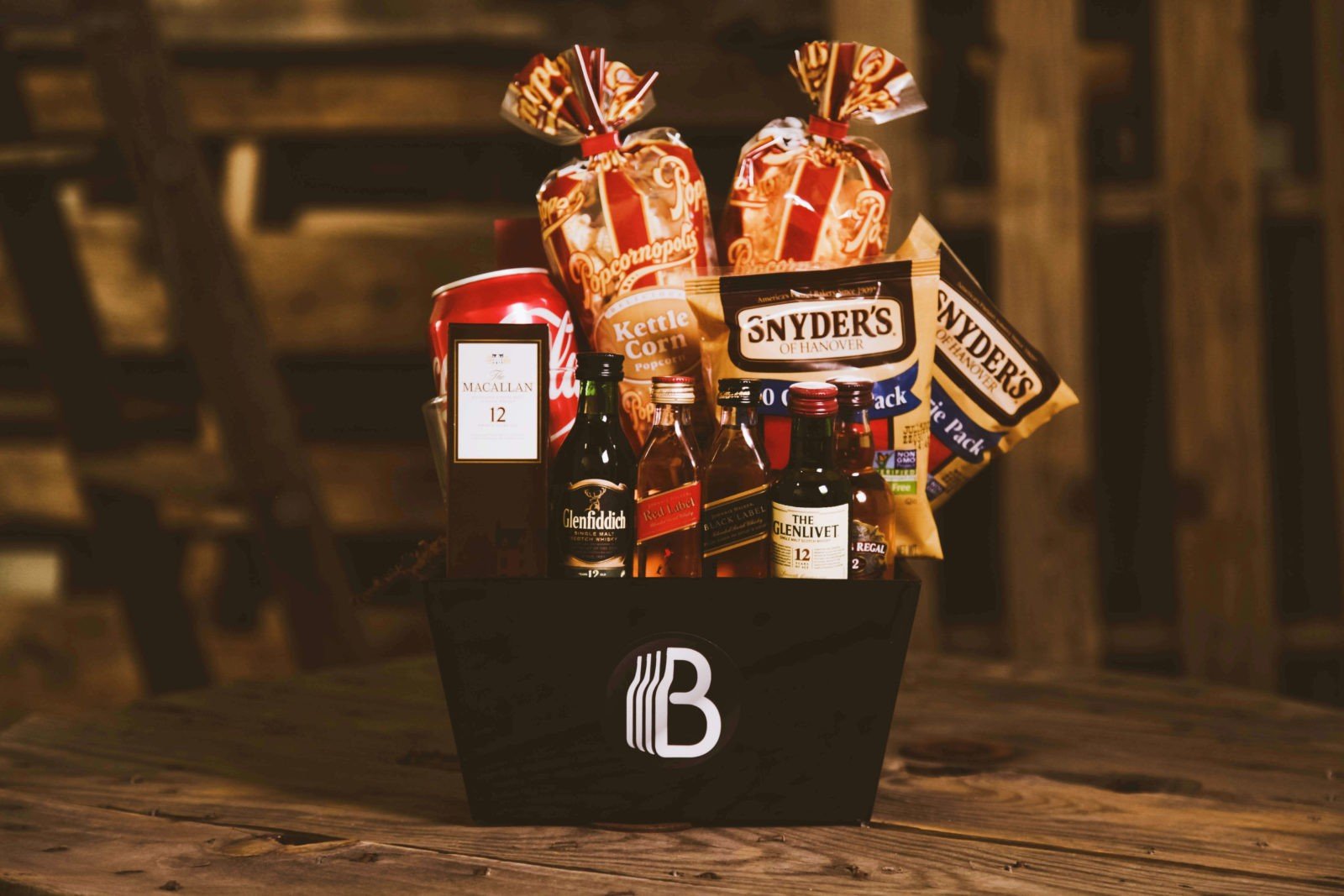 The Scotch Collection Gift Basket