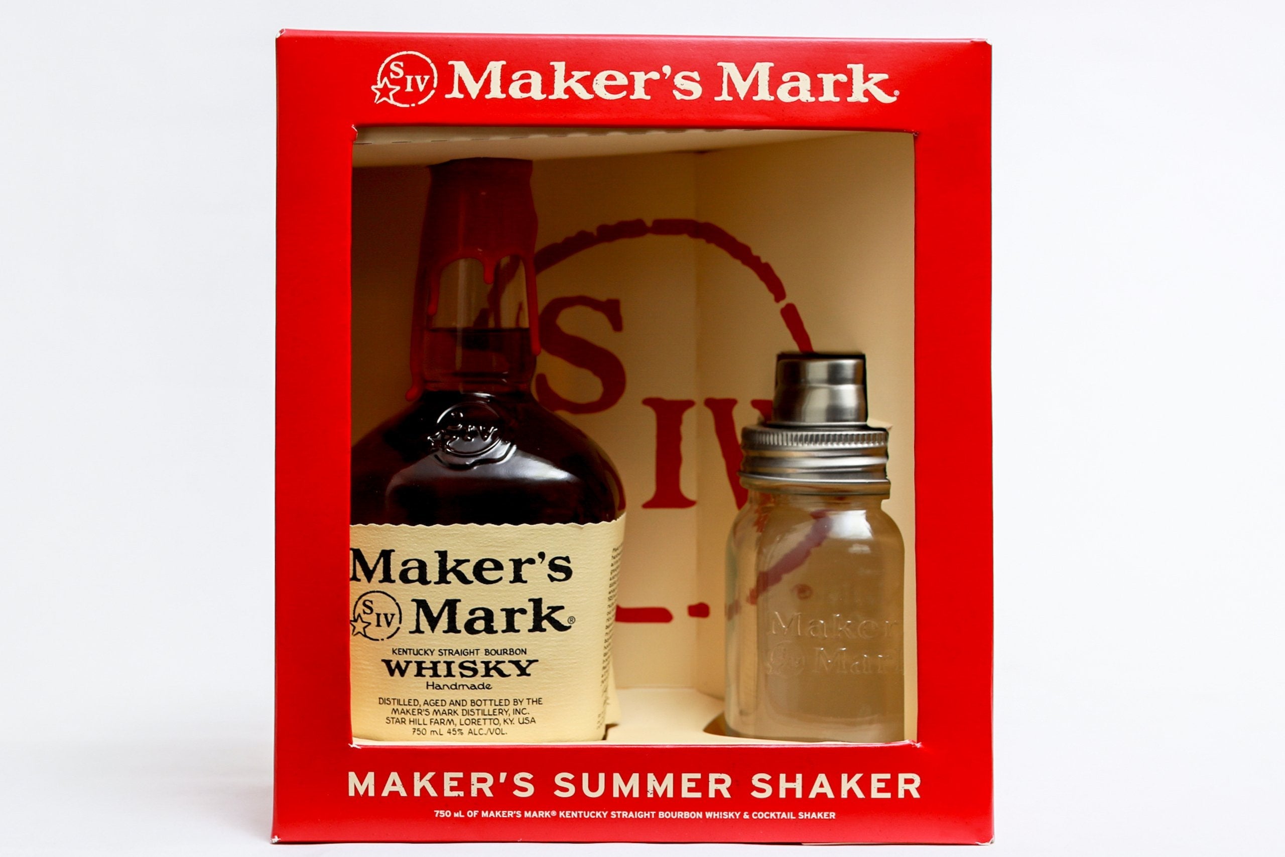 Maker's Mark Straight Bourbon Gift Set 750ml