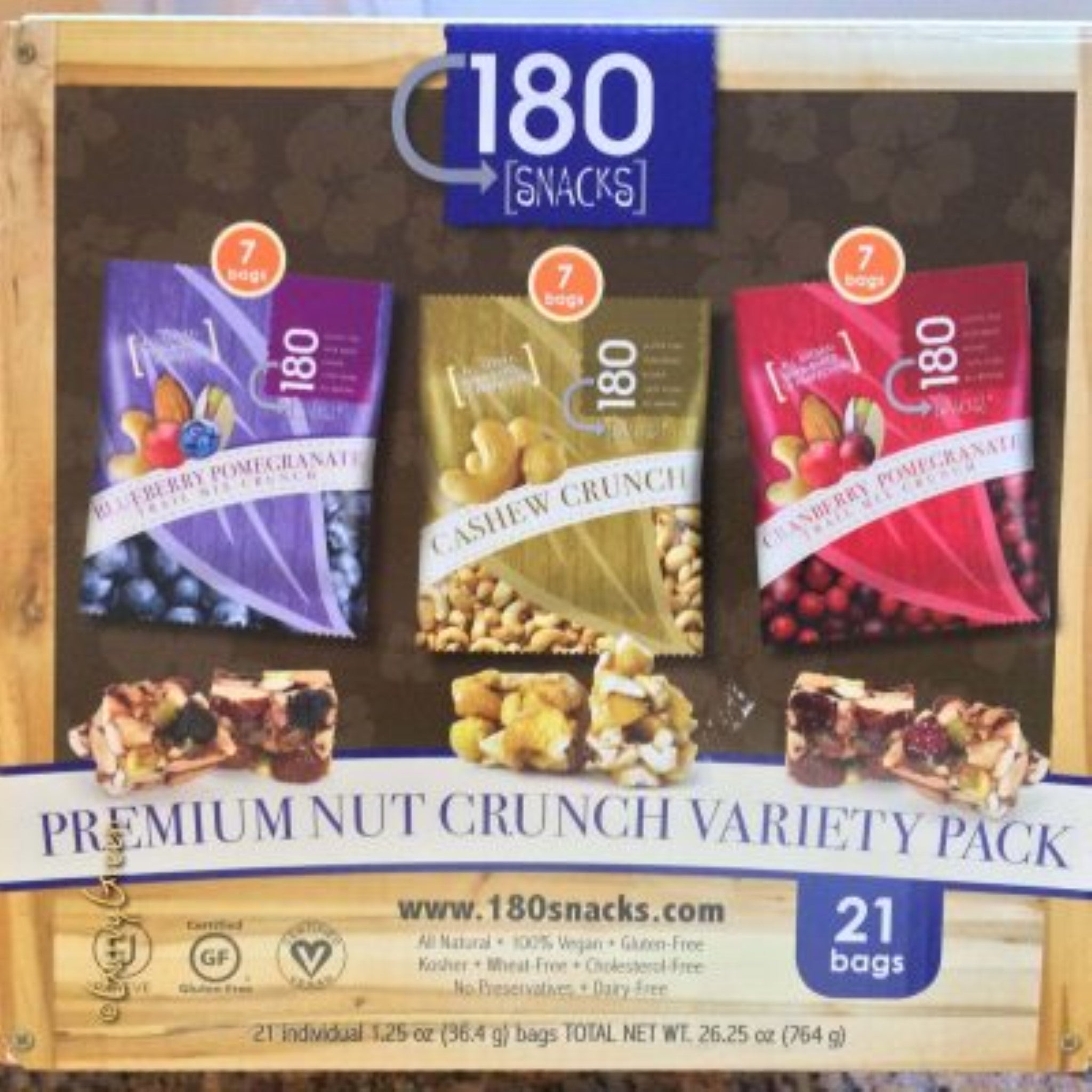 180 Snacks Variety Pack