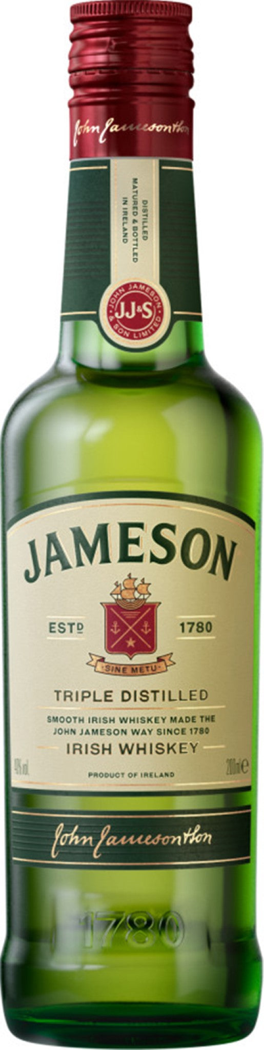 Jameson Irish Whiskey 200ml