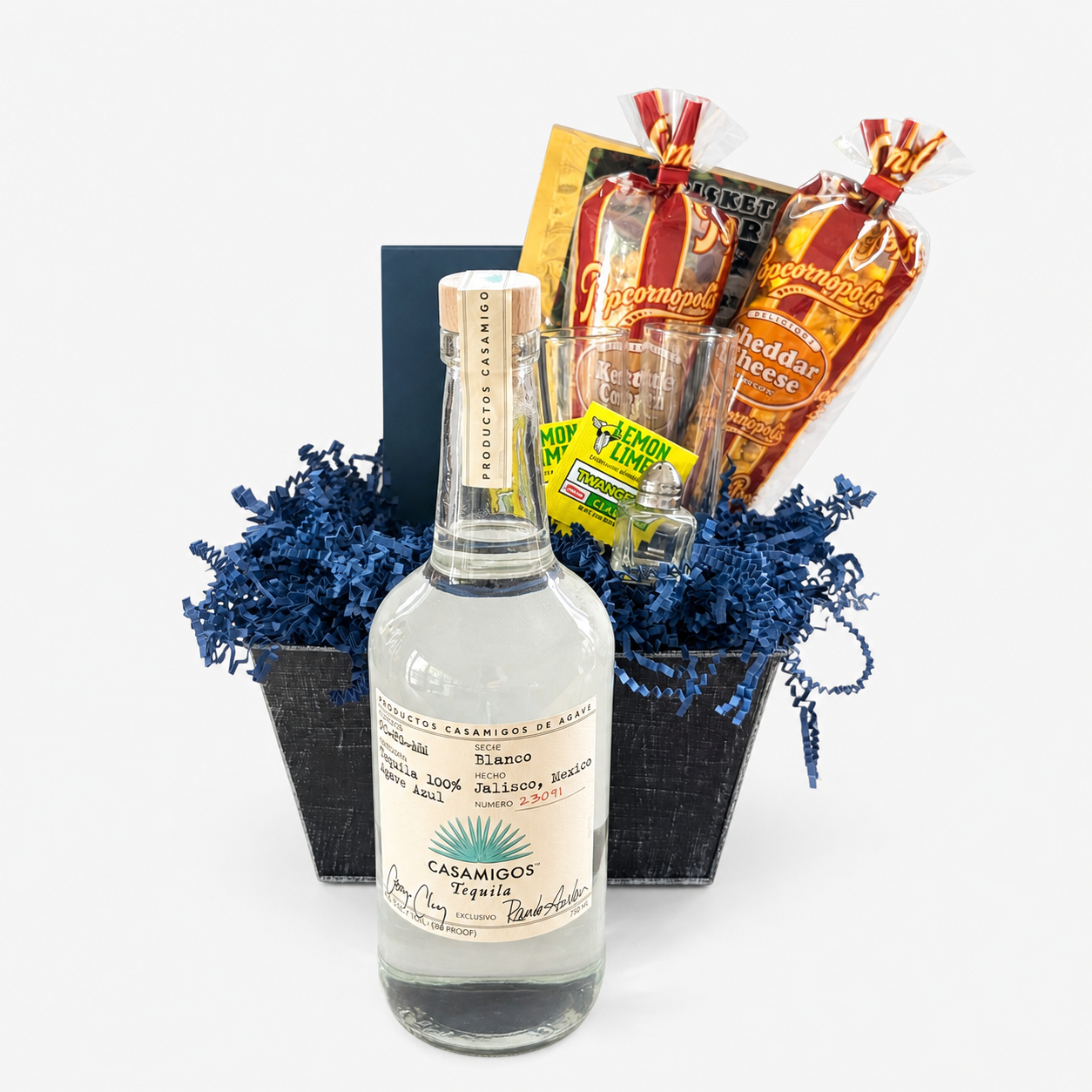 Casamigos Blanco Tequila Gift Basket | The BroBasket