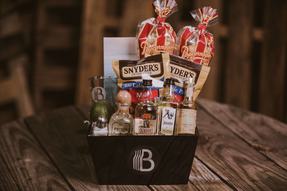 The Reposado Tequila Sampler Gift Basket | The BroBasket