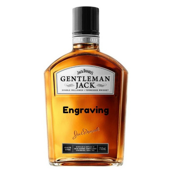 Custom Gentleman Jack Bottle | The BroBasket
