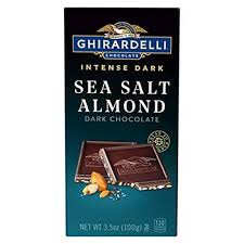 Ghirardelli Intense Dark Sea Salt Almond