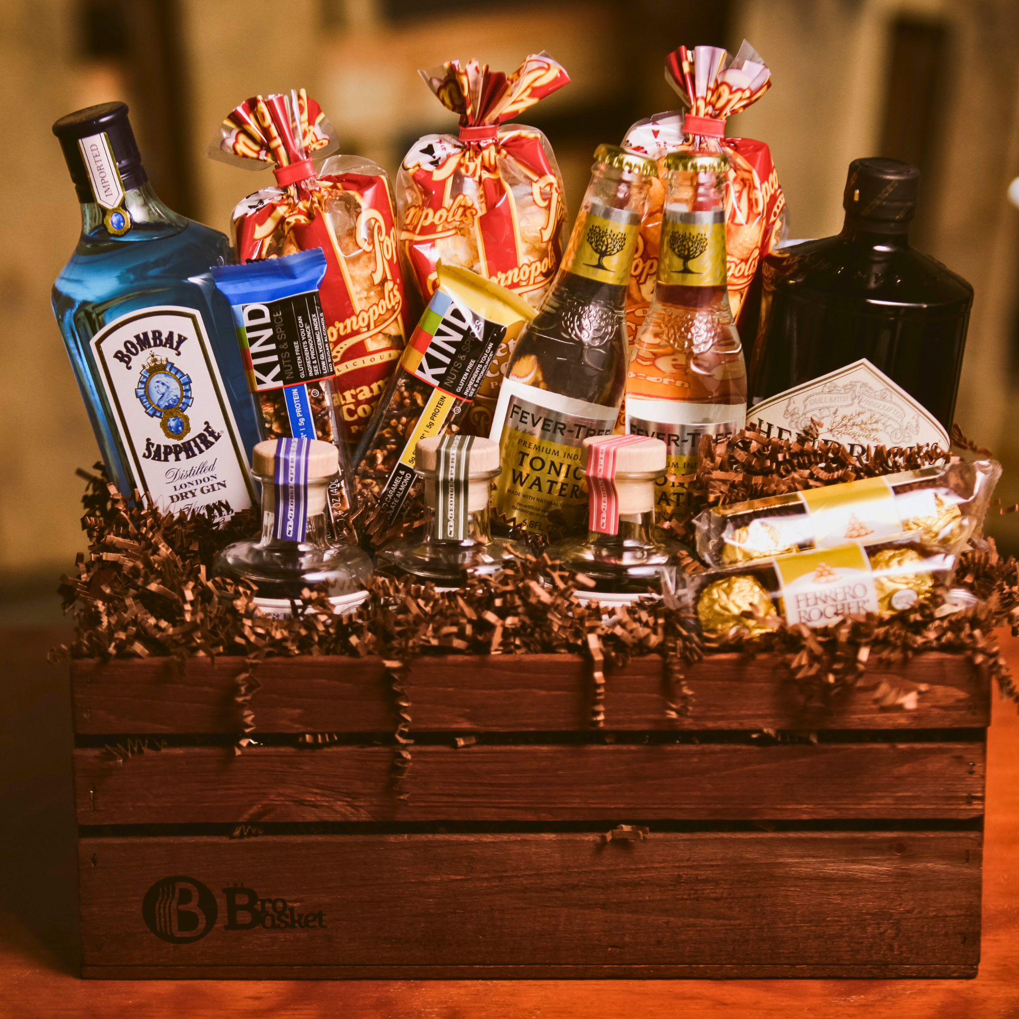 A Gin and Tonic Dream Gift Basket