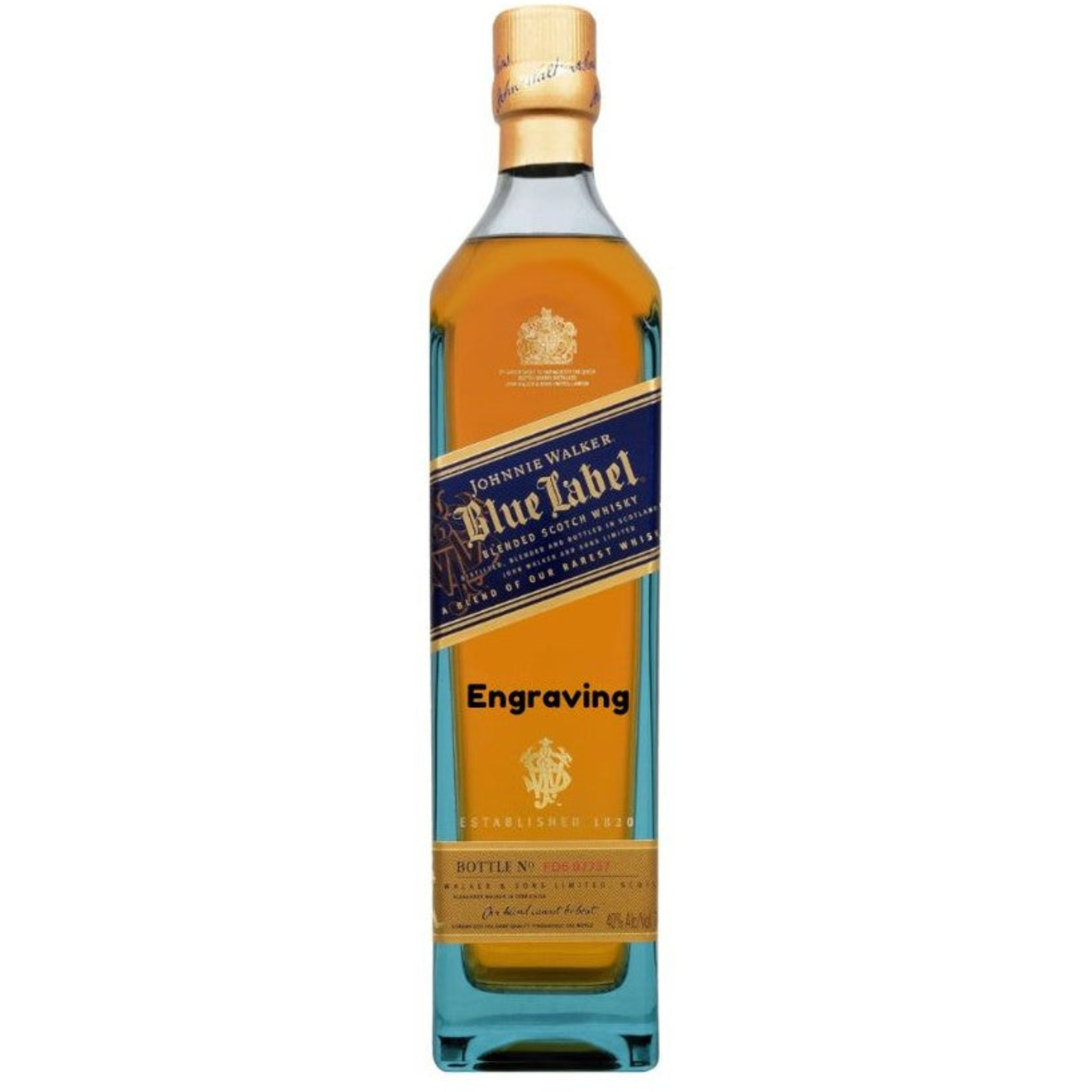 Customized Johnnie Walker Blue Label | The BroBasket Customized Johnnie Walker Blue Label | The BroBasket