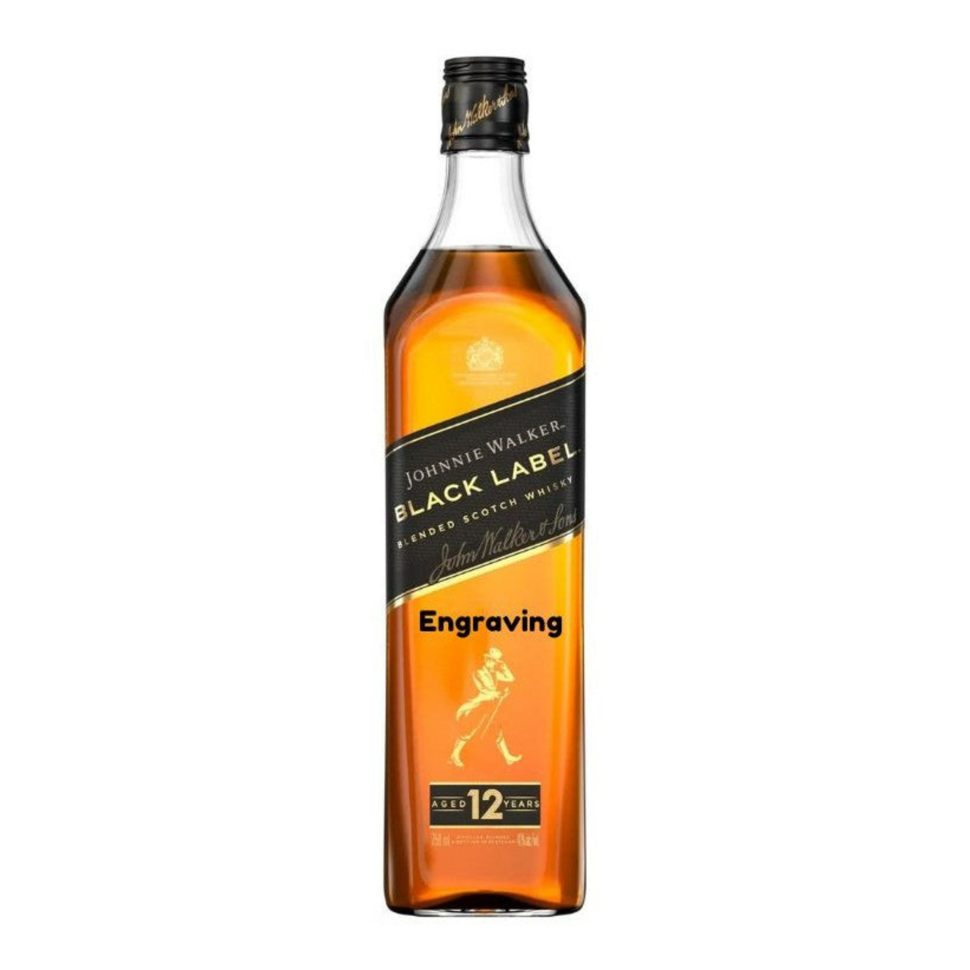 Personalized Johnnie Walker Black Label | The BroBasket Personalized Johnnie Walker Black Label | The BroBasket