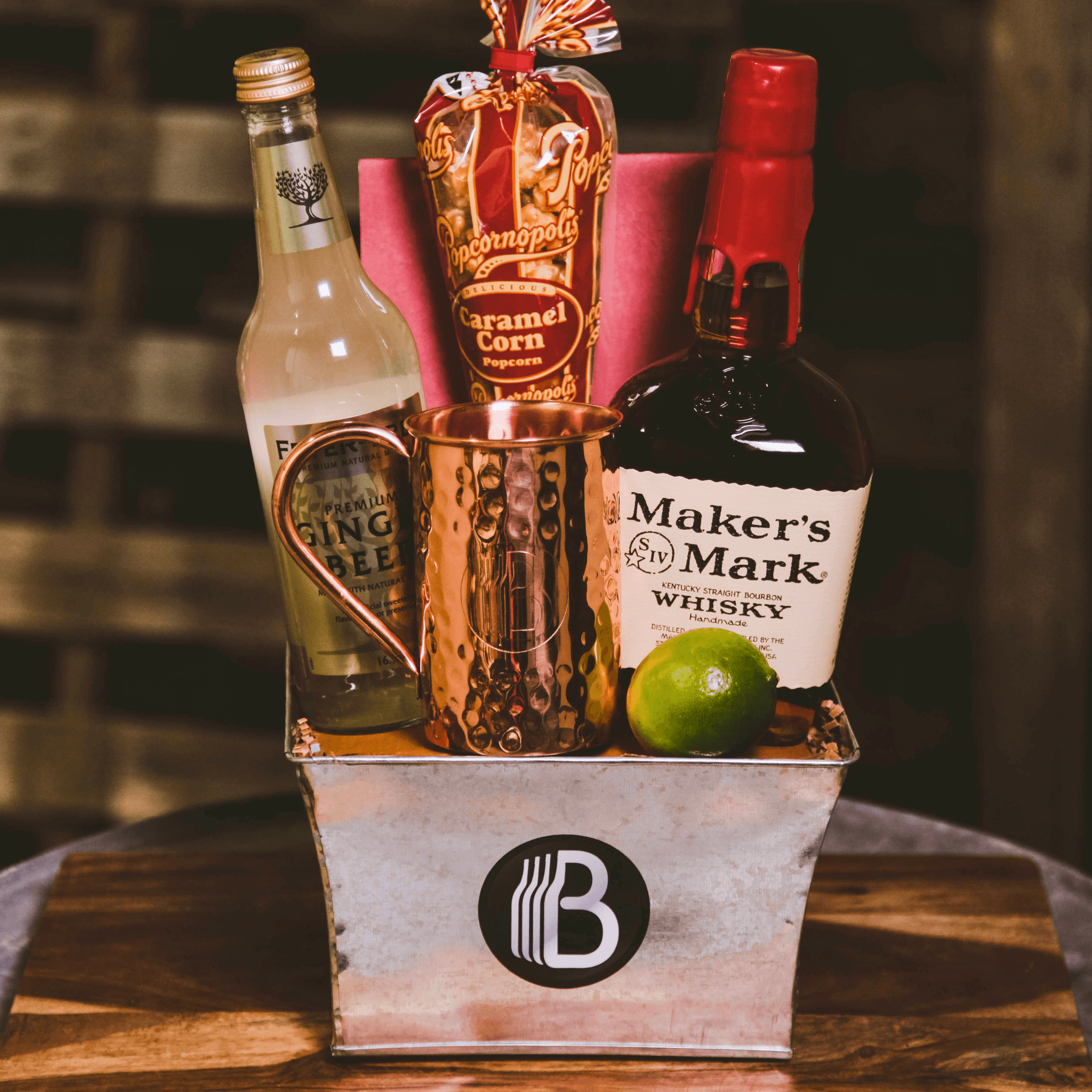 Kentucky Mule Gift Set with Maker's Mark The BroBasket