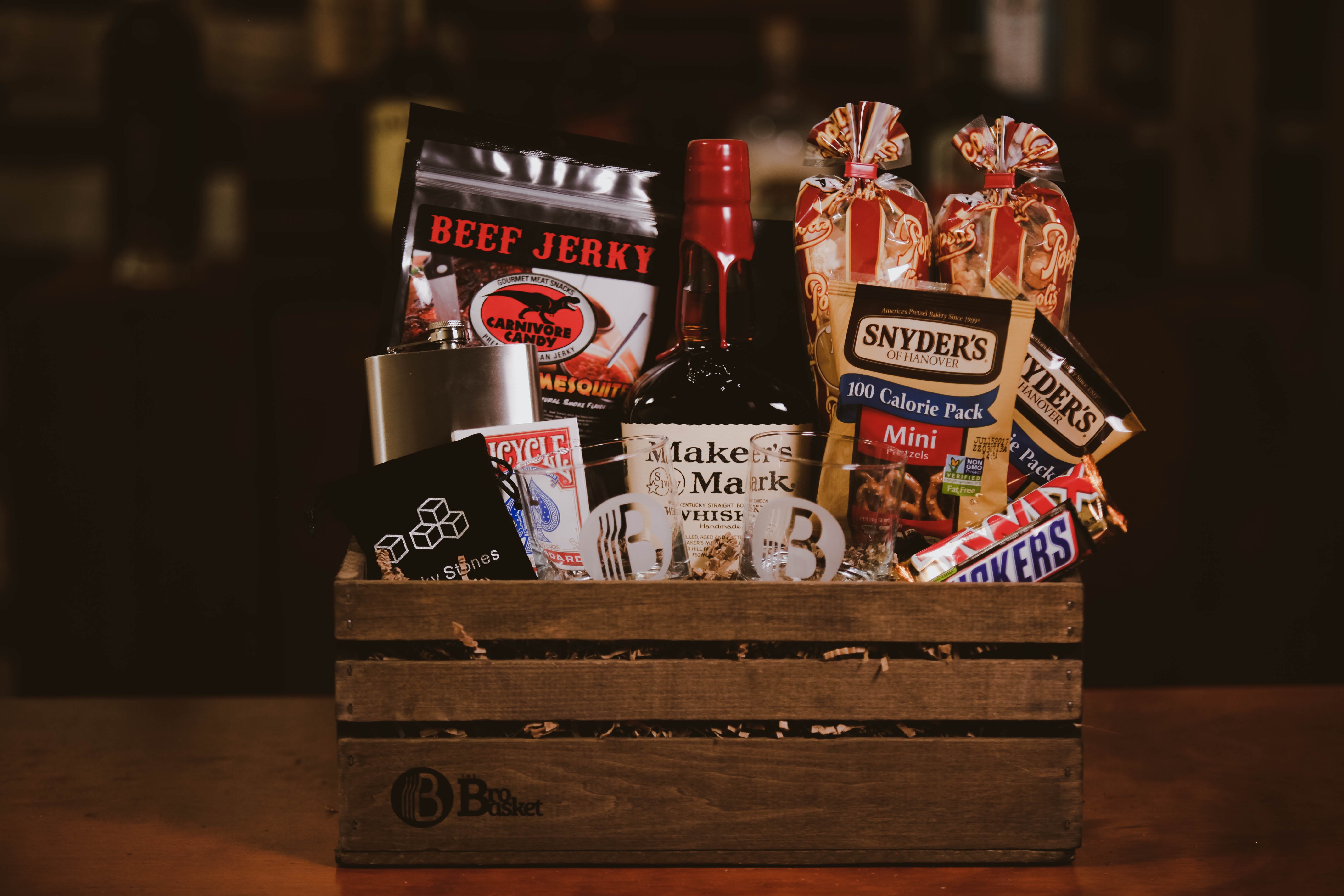 The Man Cave Gift Basket