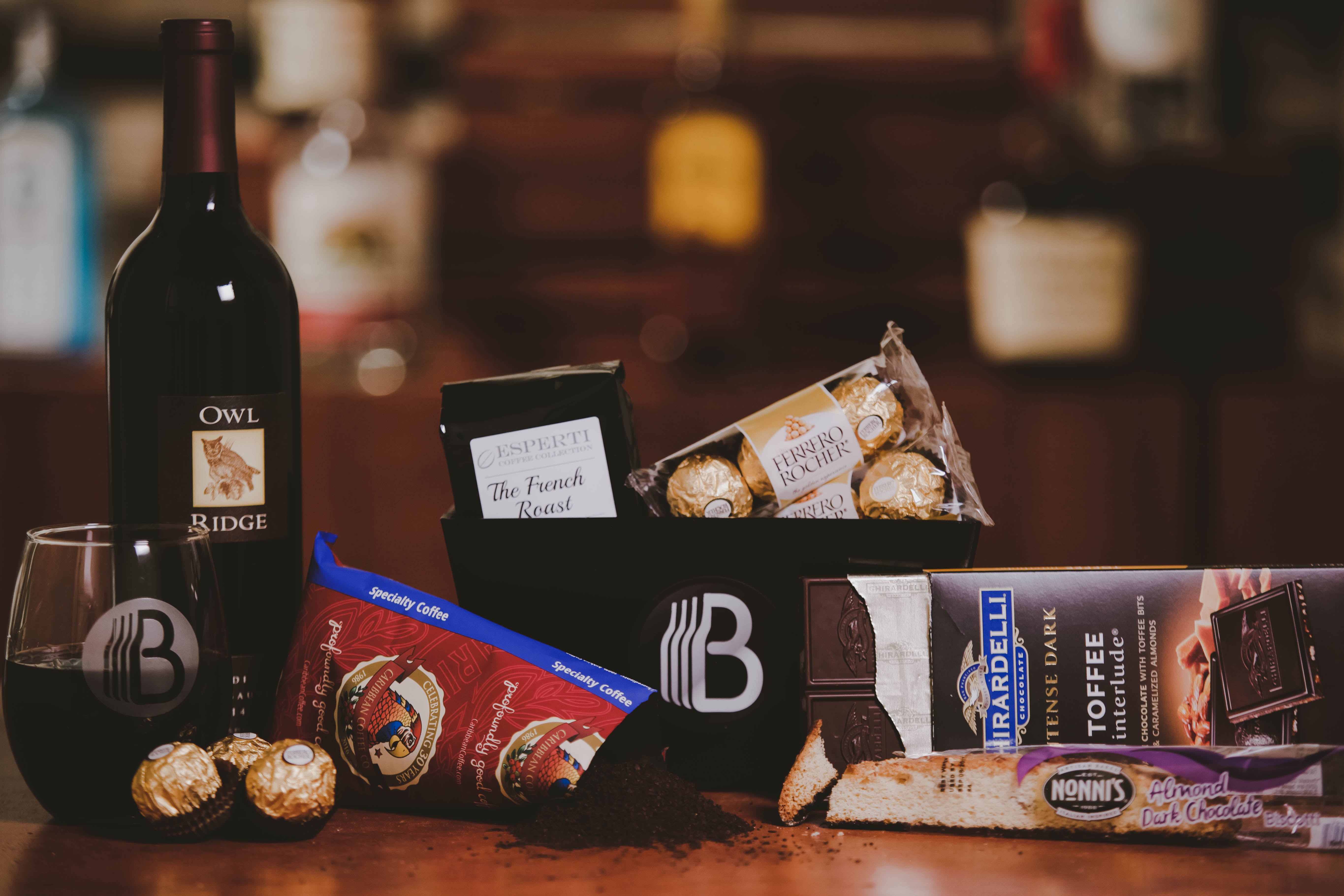 California Wine and Coffee Gift Basket