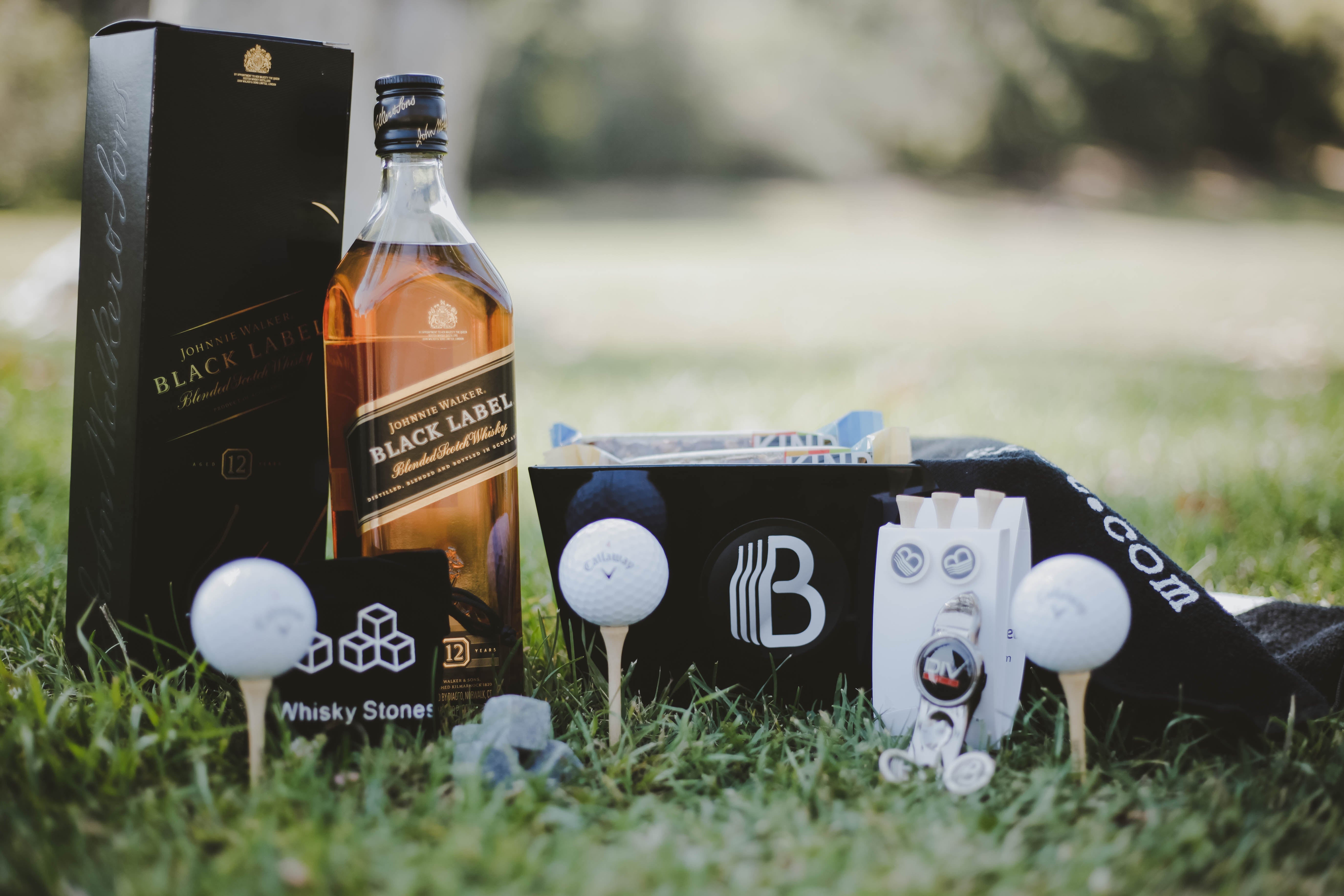 Mini Golf Gift Basket for Men