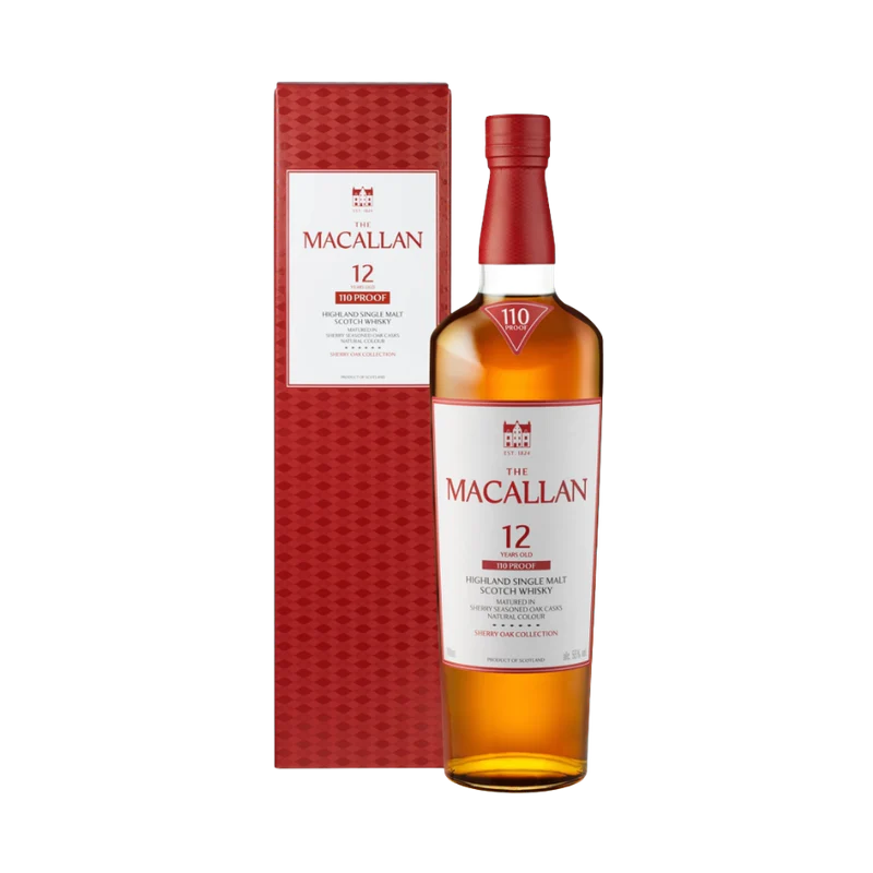 The Macallan Single Malt Scotch Sherry Oak Cask 12 yr - 750ml