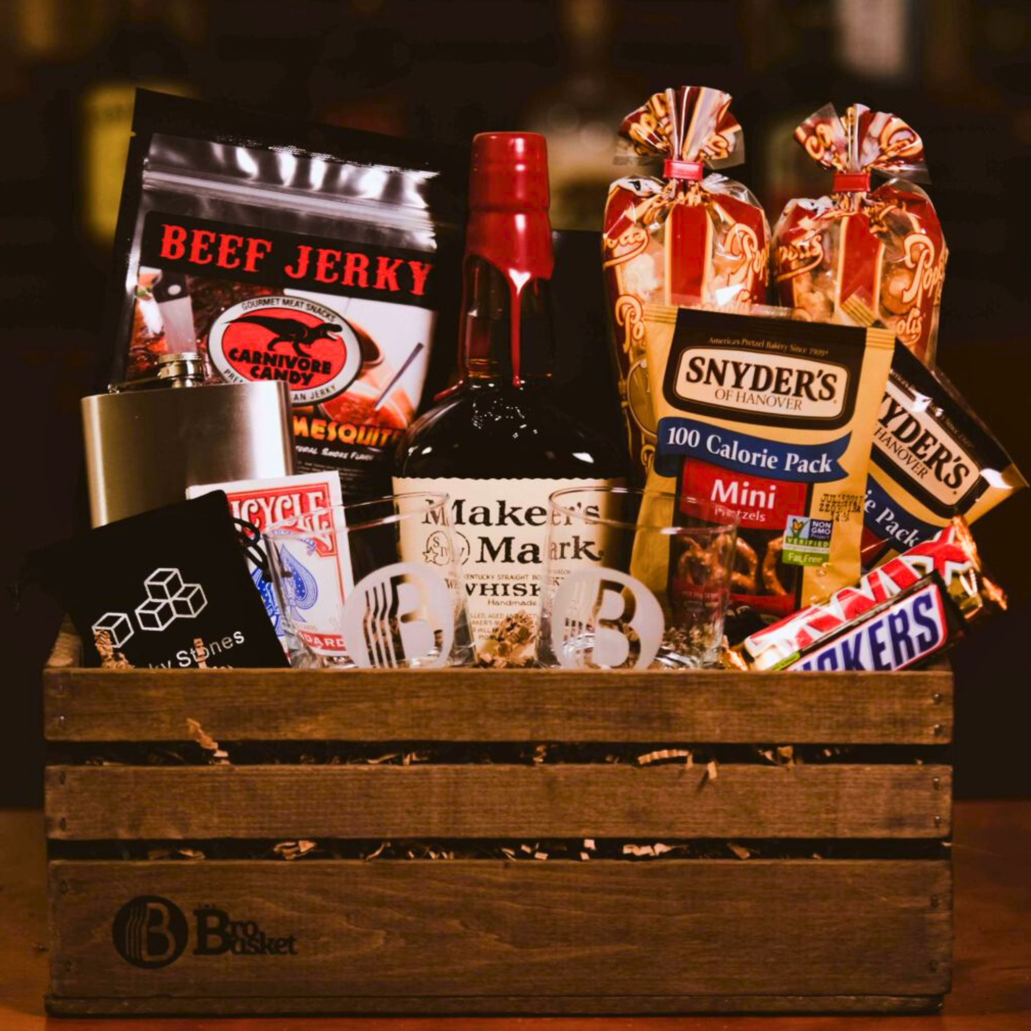 The Man Cave Gift Basket