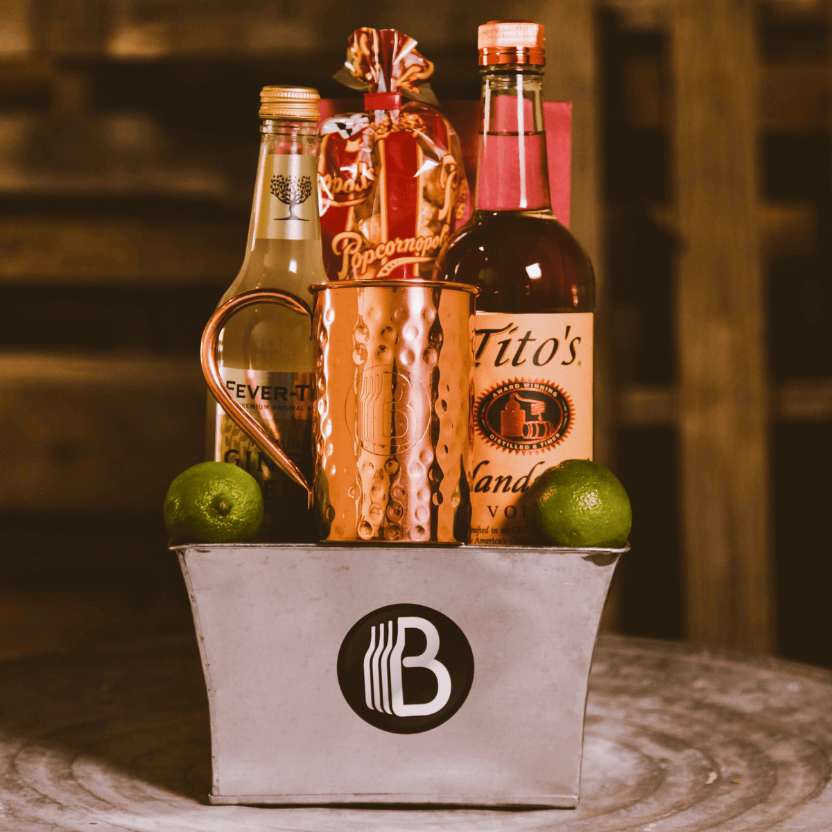 Moscow Mule Cocktail Gift Basket The BroBasker