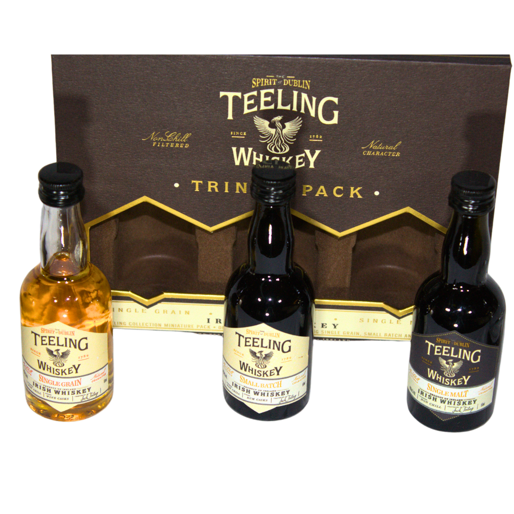 Teeling Tinity Irish Whiskey Taster Gift Set | The BroBasket