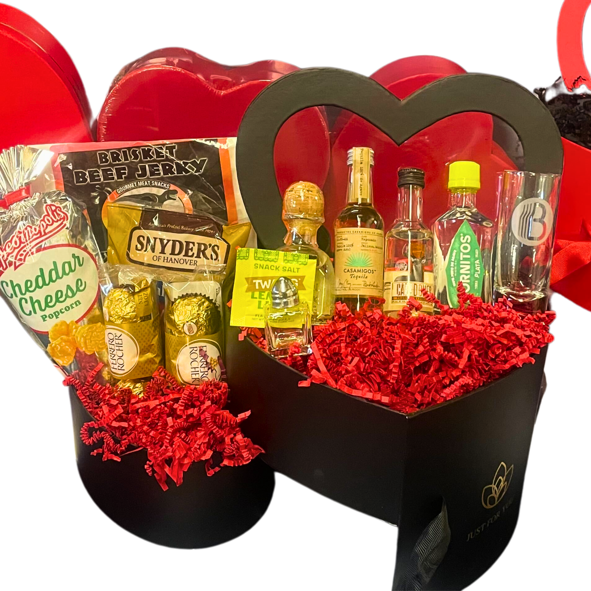 Black Tequila Heart - Valentine's Day Gift for Guys