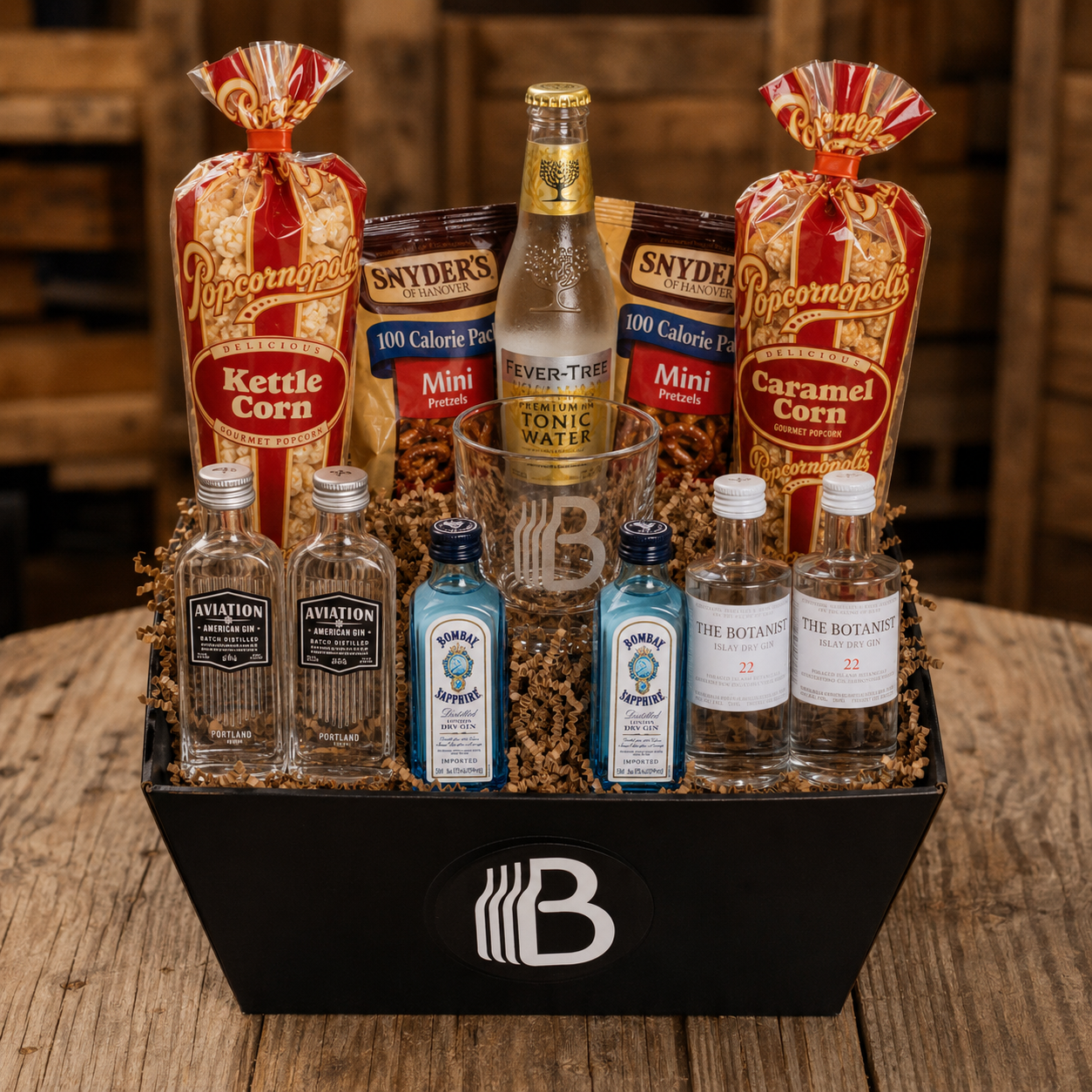 The Gin Sampler Gift Basket