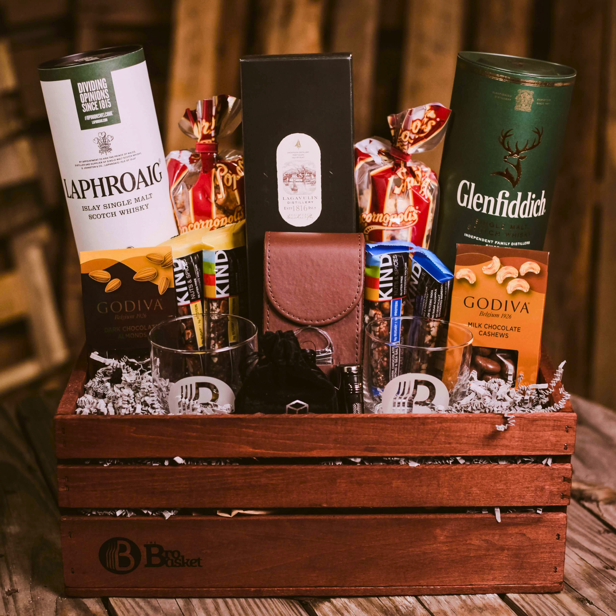 The Single Malt Scotch Experience Gift Basket