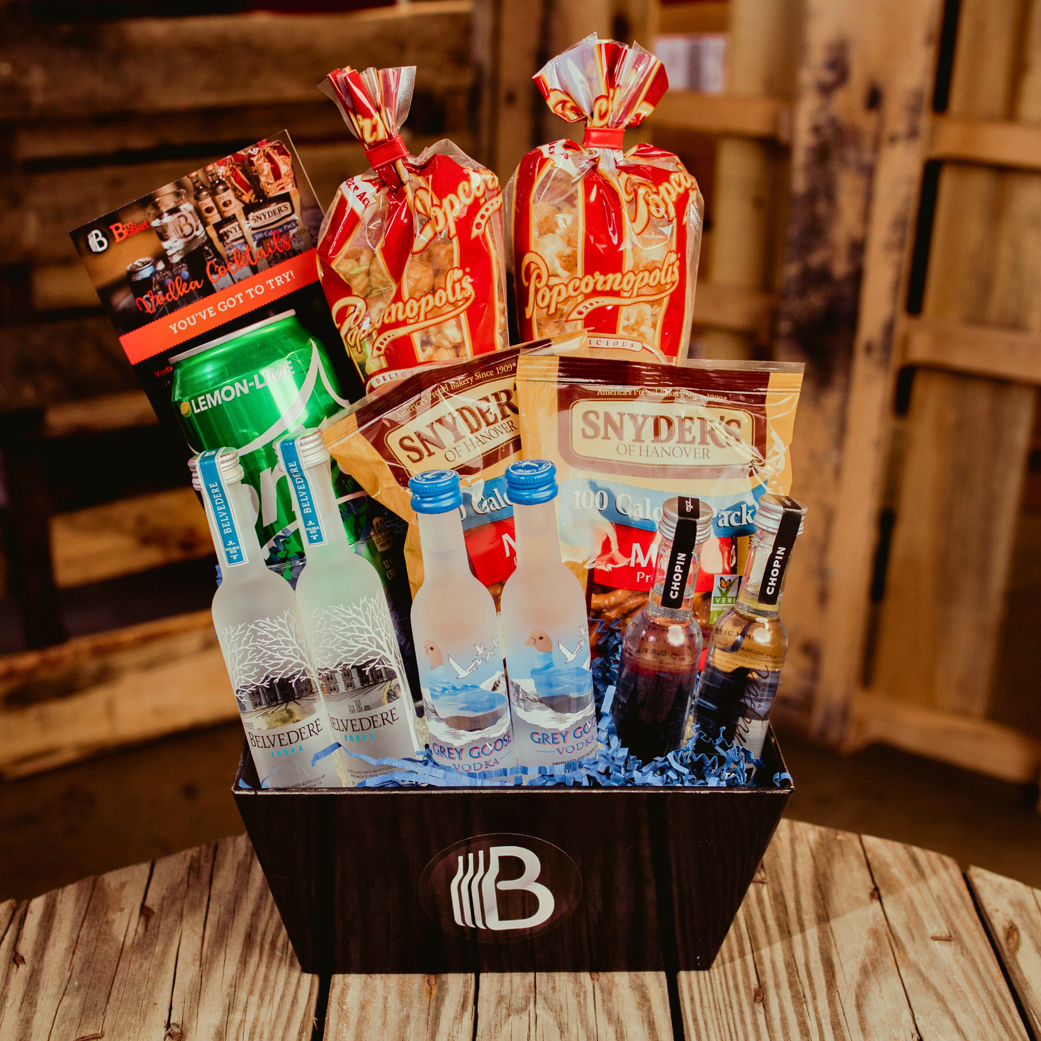 The Vodka Sampler Gift Basket
