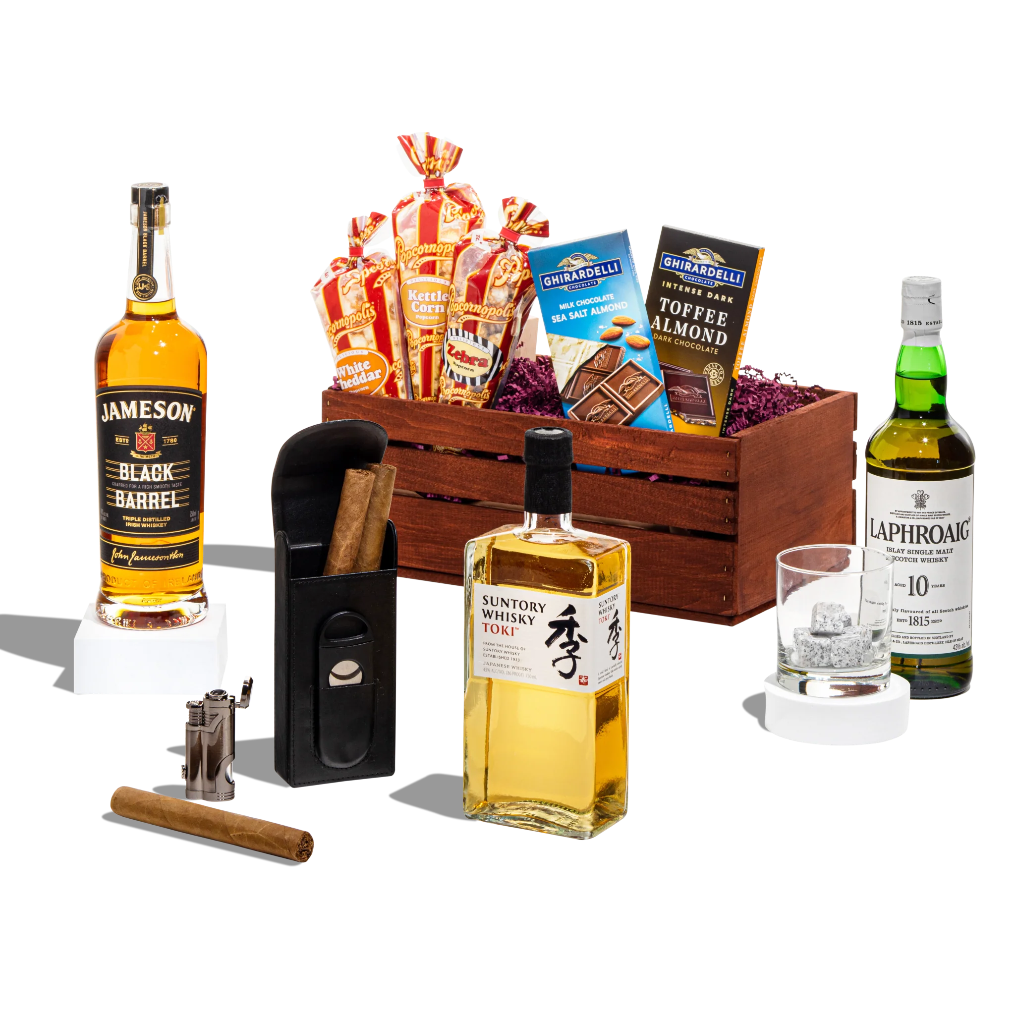 A World of Whiskey Gift Basket