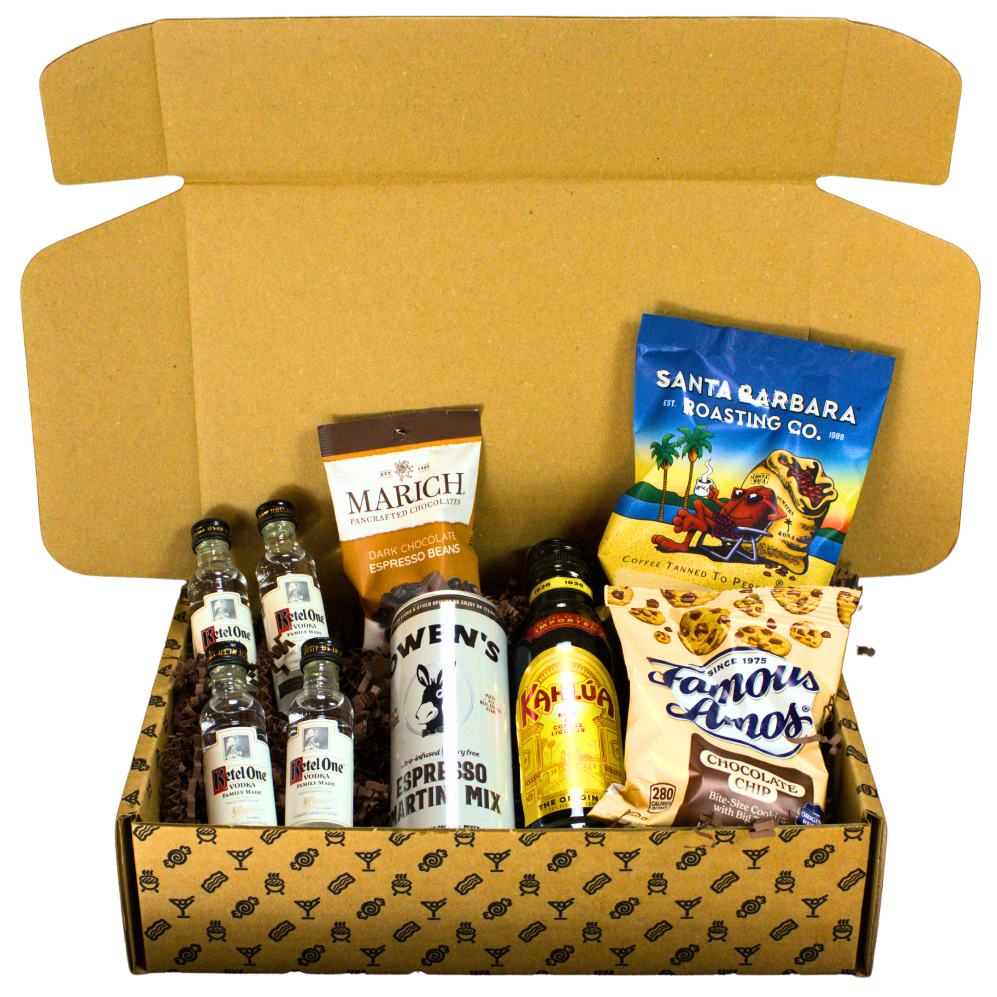 Espresso Martini Kit Gift | Coffee Cocktail Gift Set | The BroBasket