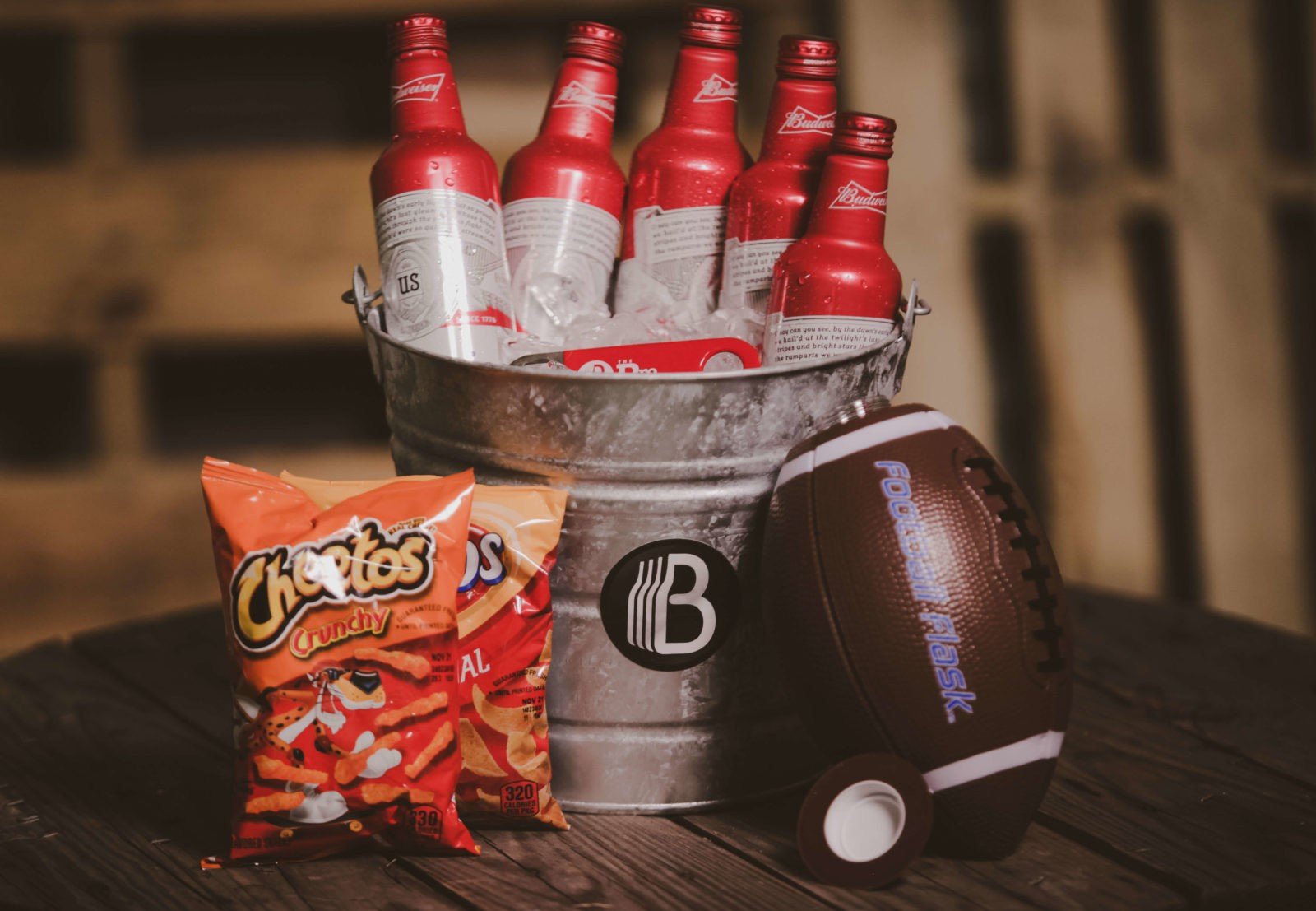 The Tailgate Bucket of Beer Gift Basket