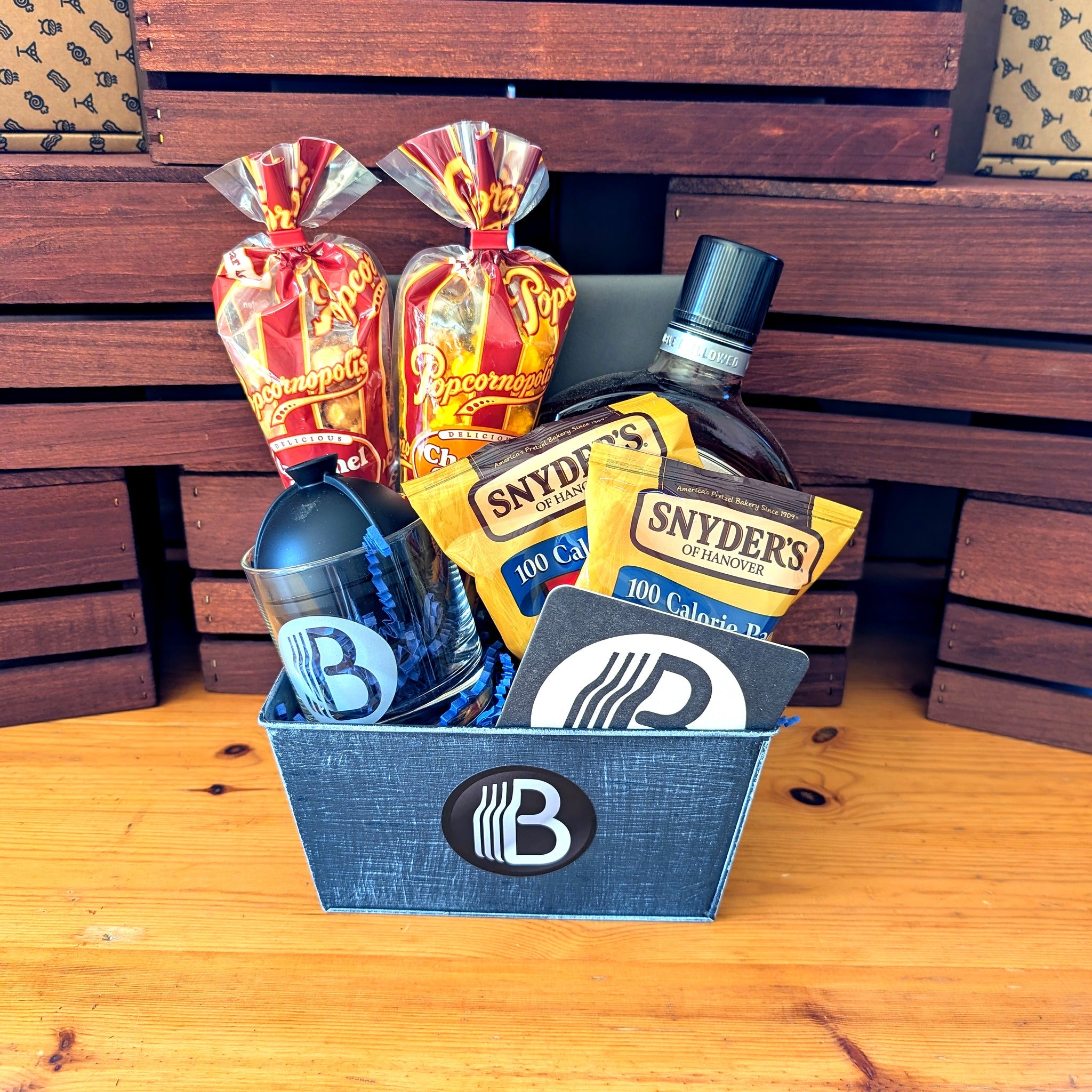 Jack Daniel's Gentlemen Jack Bourbon Gift Set | The BroBasket
