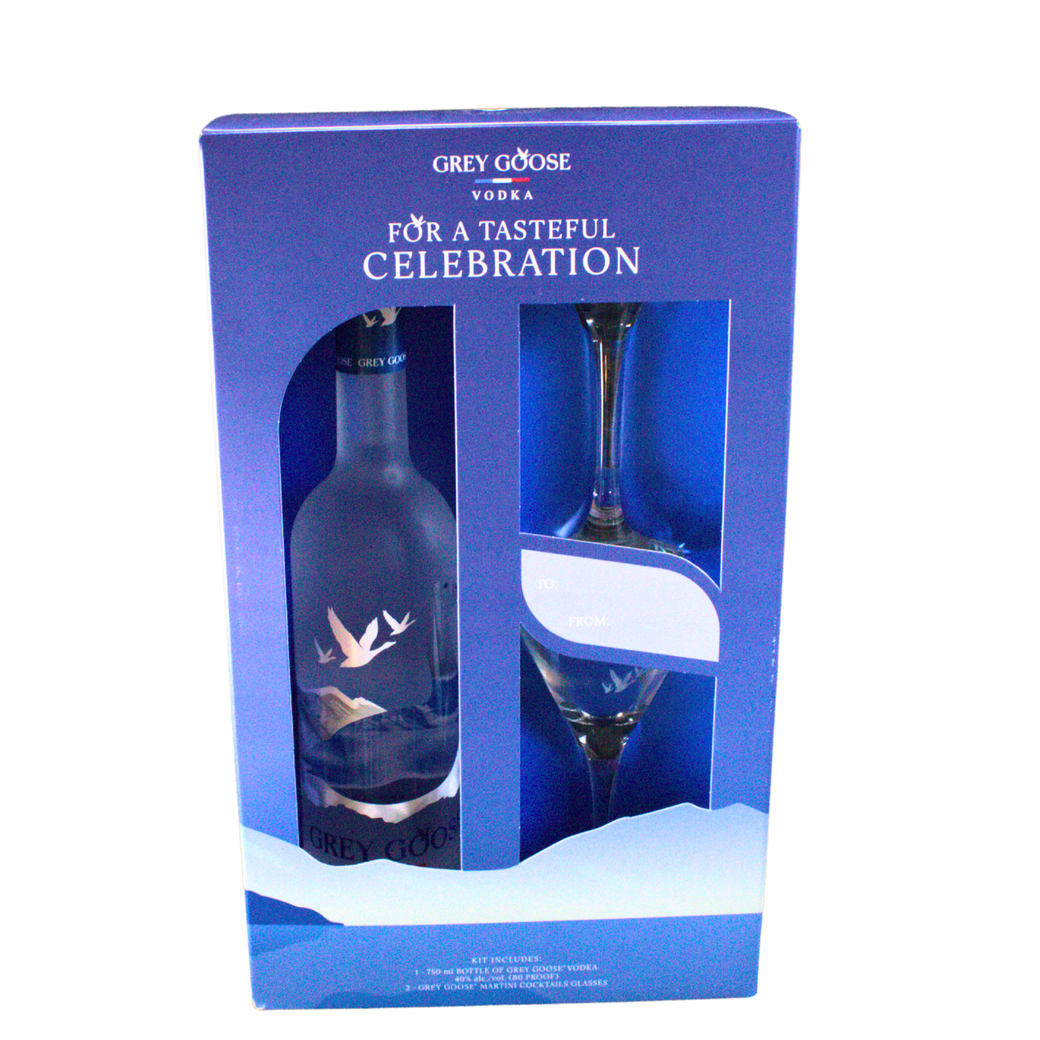 Premium Vodka Gift Basket for Him – Grey Goose Vodka Gift Set