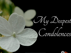 My Condolence
