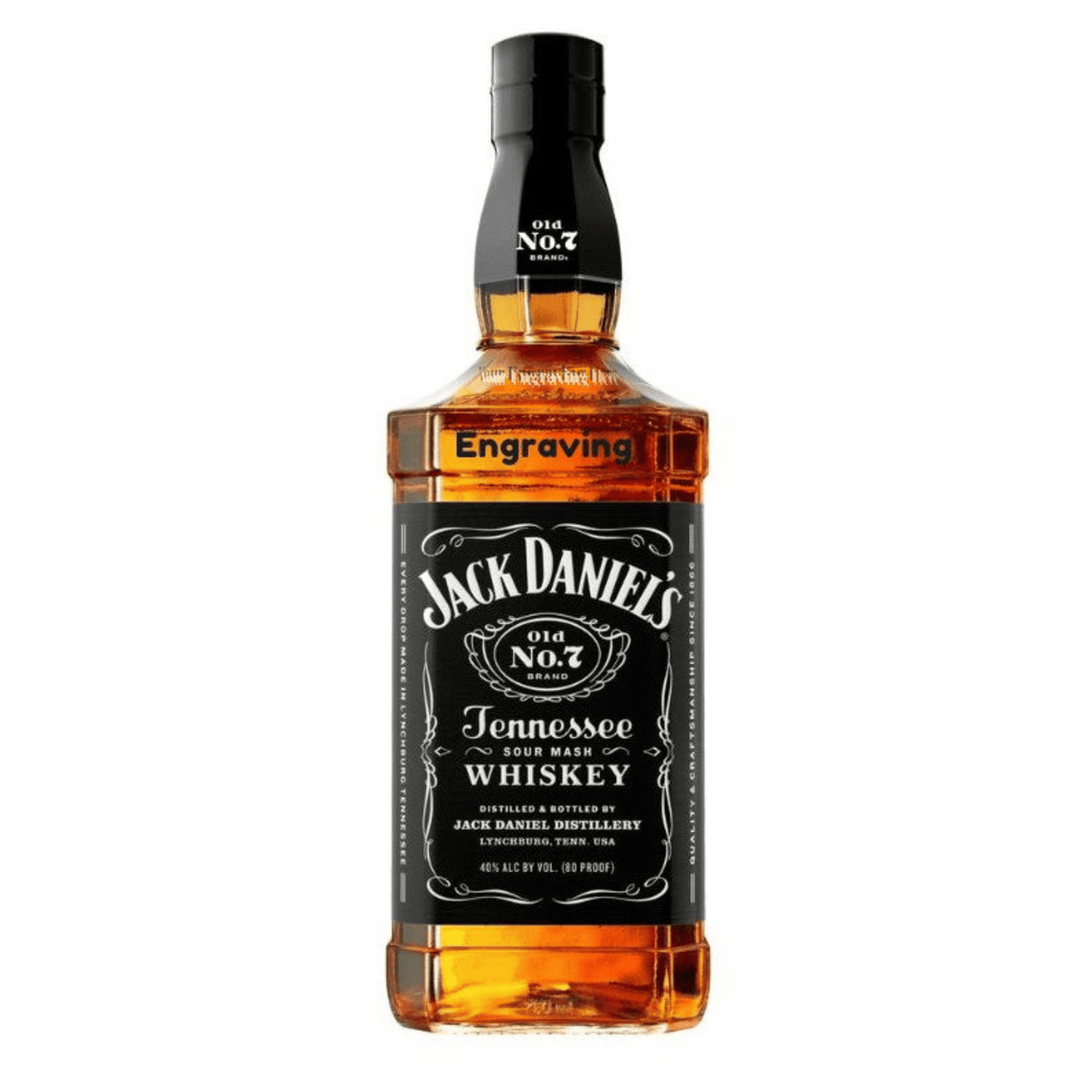 Personalized Jack Daniel's Tennessee Whiskey | The BroBasket