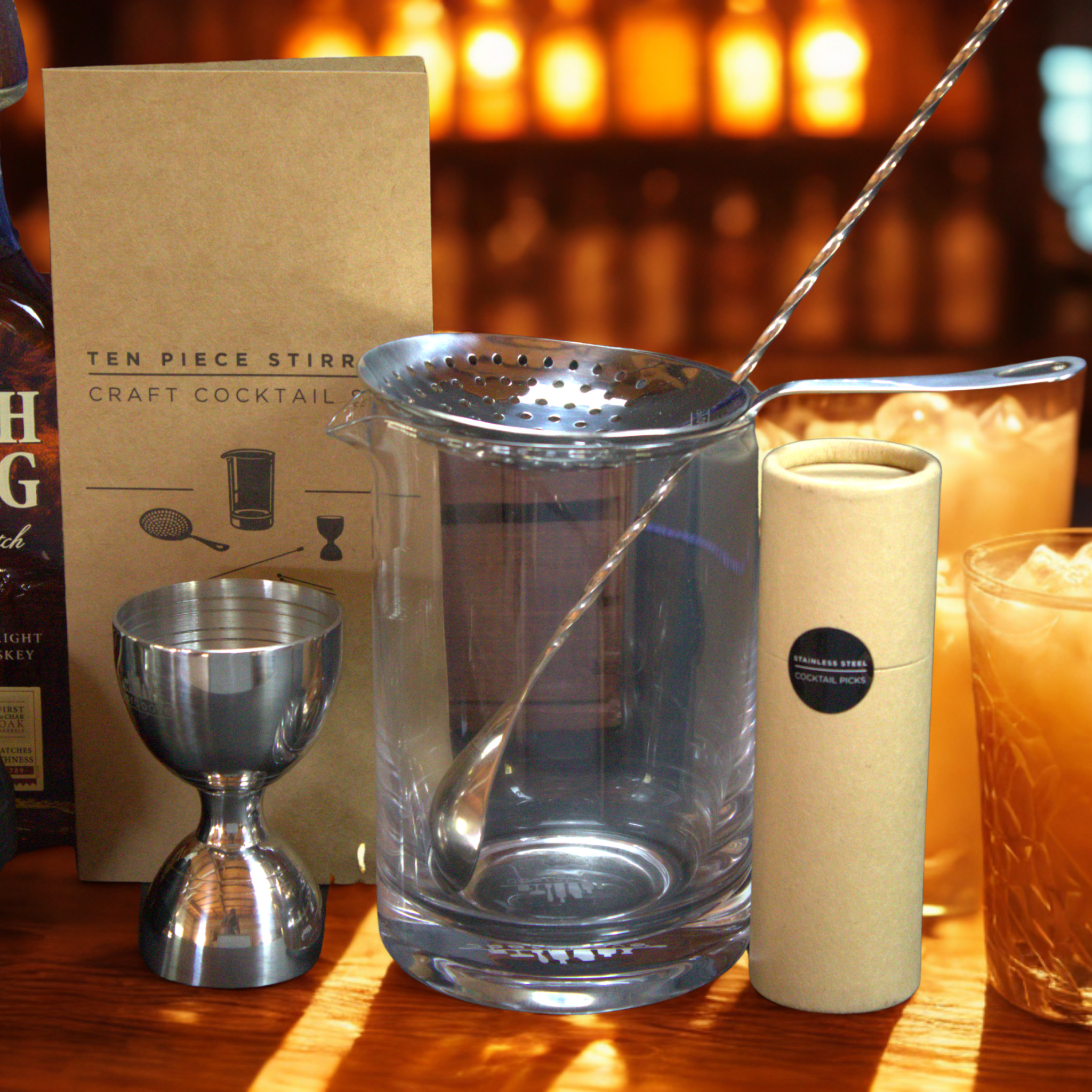 Old-Fashioned Cocktail Gift Basket