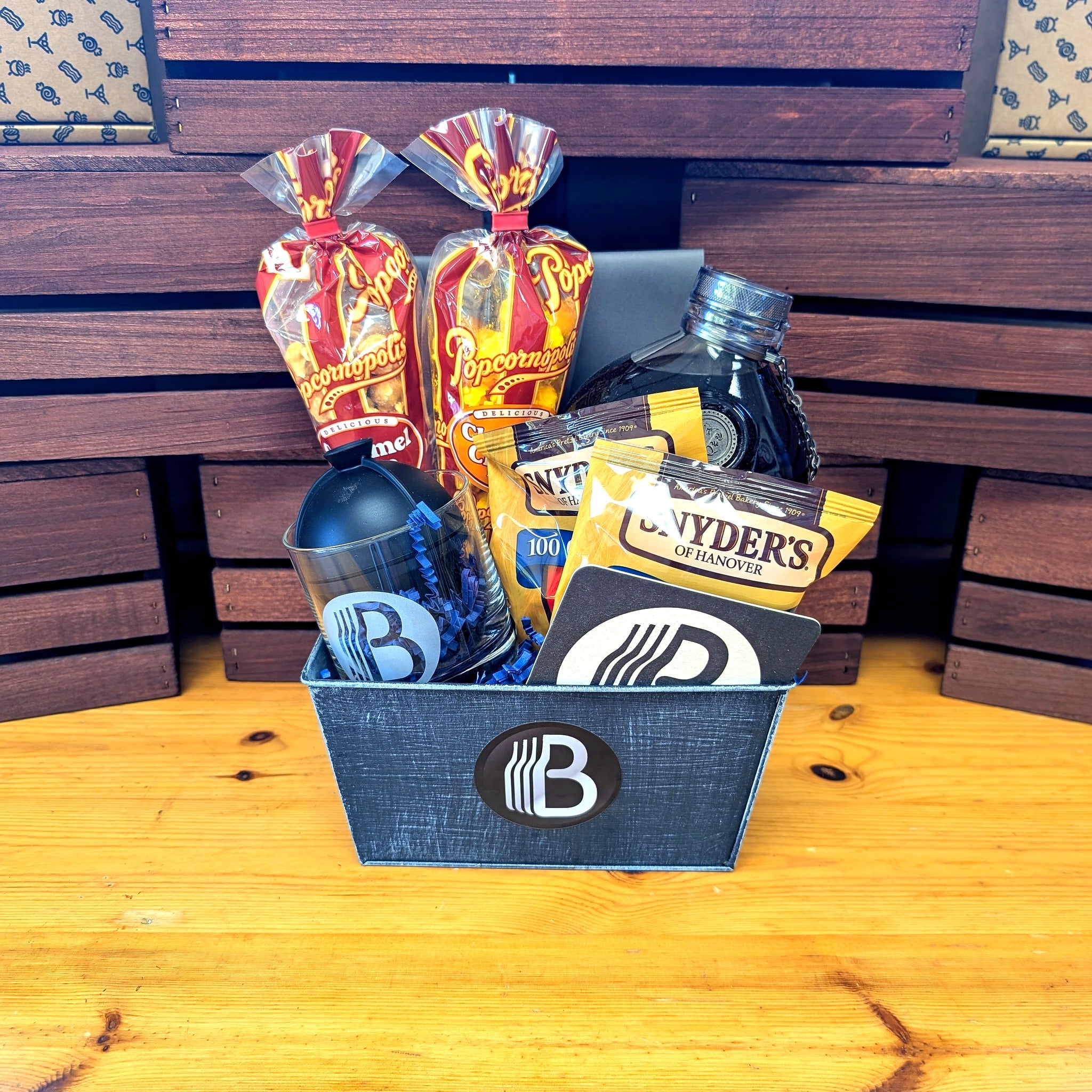 Papa's Pilar Dark Rum Gift Basket for Him | The BroBasket
