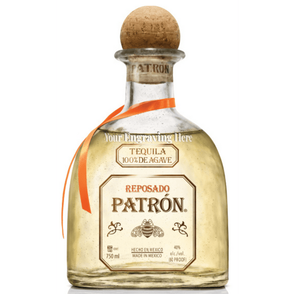 Customized Patron Reposado Tequila | The BroBasket