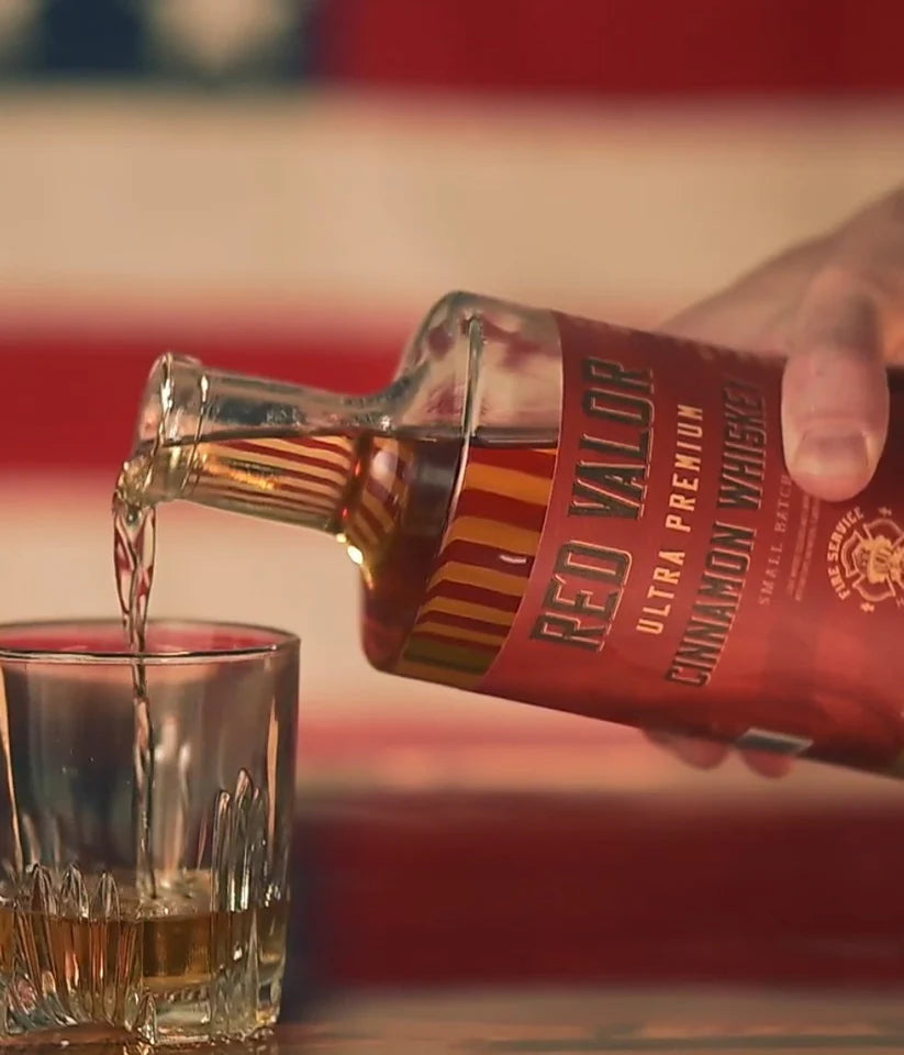 Red Valor Whiskey - Benefitting The Burn Foundation