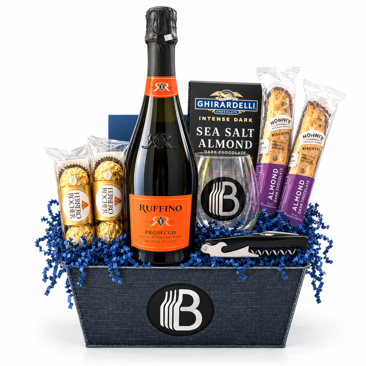 Ruffino Prosecco Gift Basket - The BroBasket