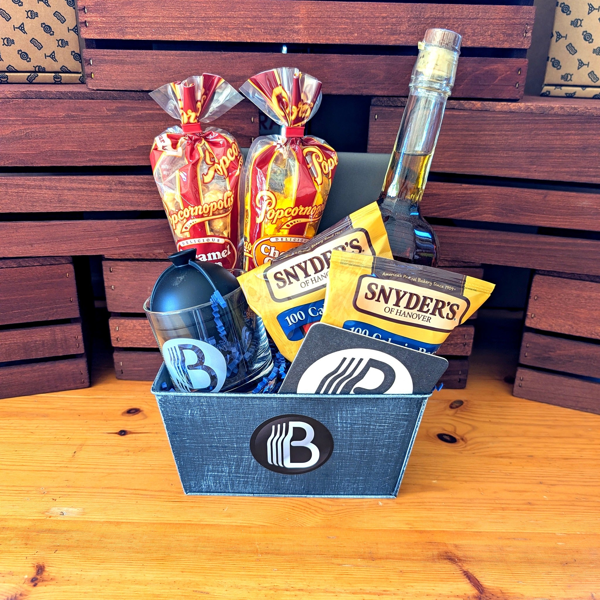 Sazerac Rye Straight Rye Whiskey 6 yr Whiskey Gift Set | The BroBasket