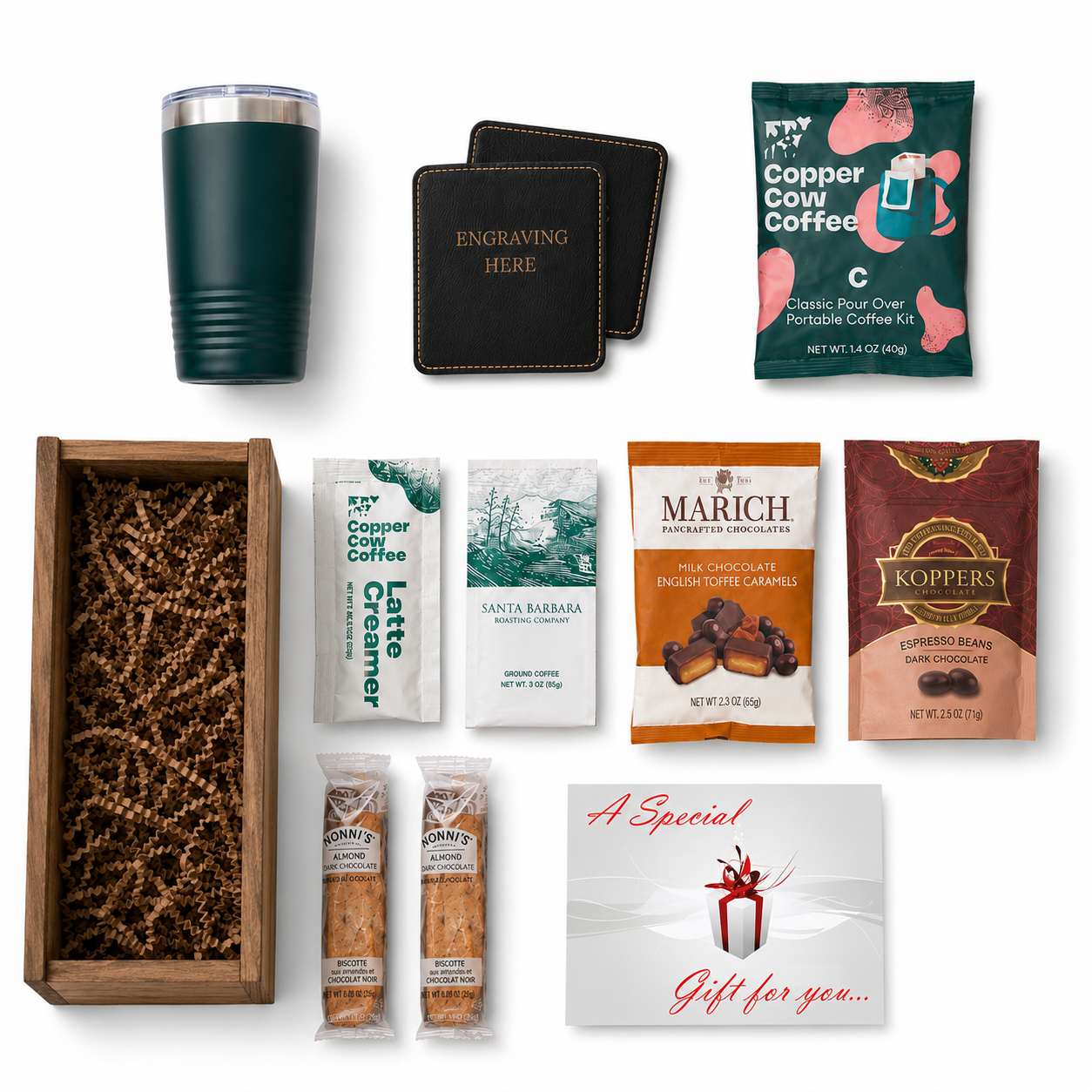Thank You Coffee Gift Basket