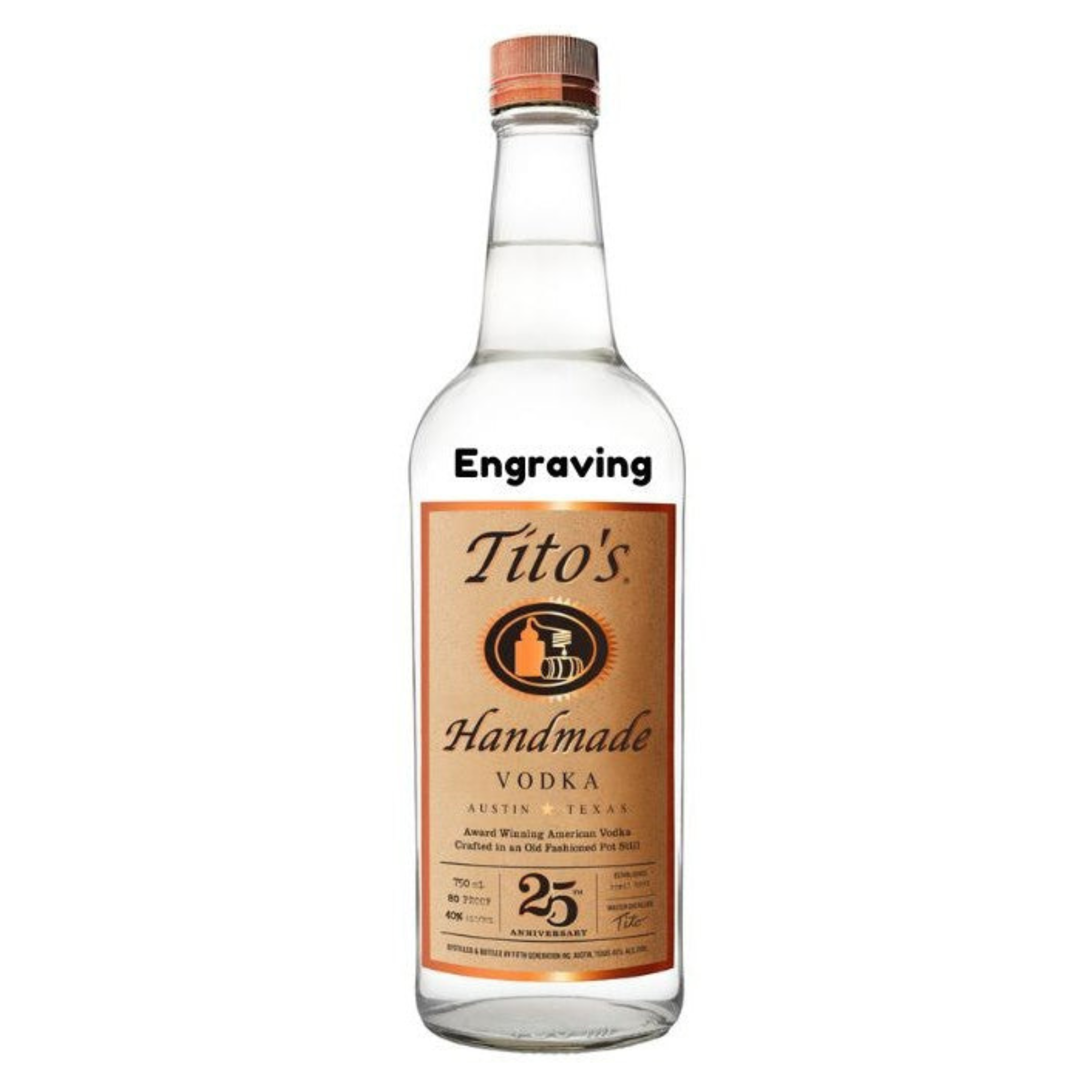 Tito's Handmade Vodka 750ml