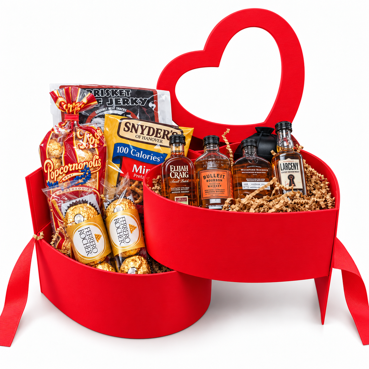 Whiskey Heart Valentine's Day Gift for Men - The BroBasket